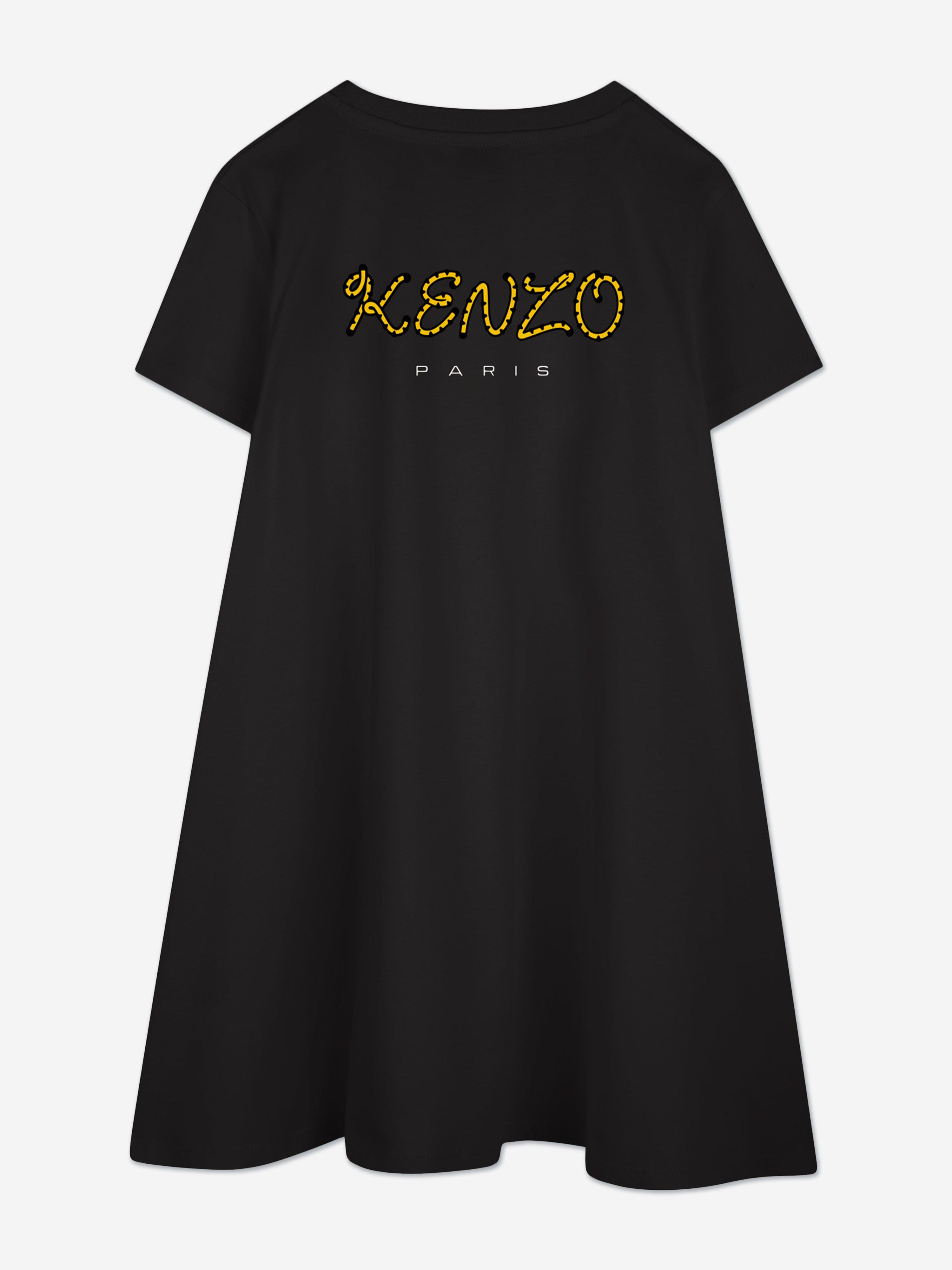 KENZO KIDS KENZO Girls Kotora Jersey Dress in Black Childsplay