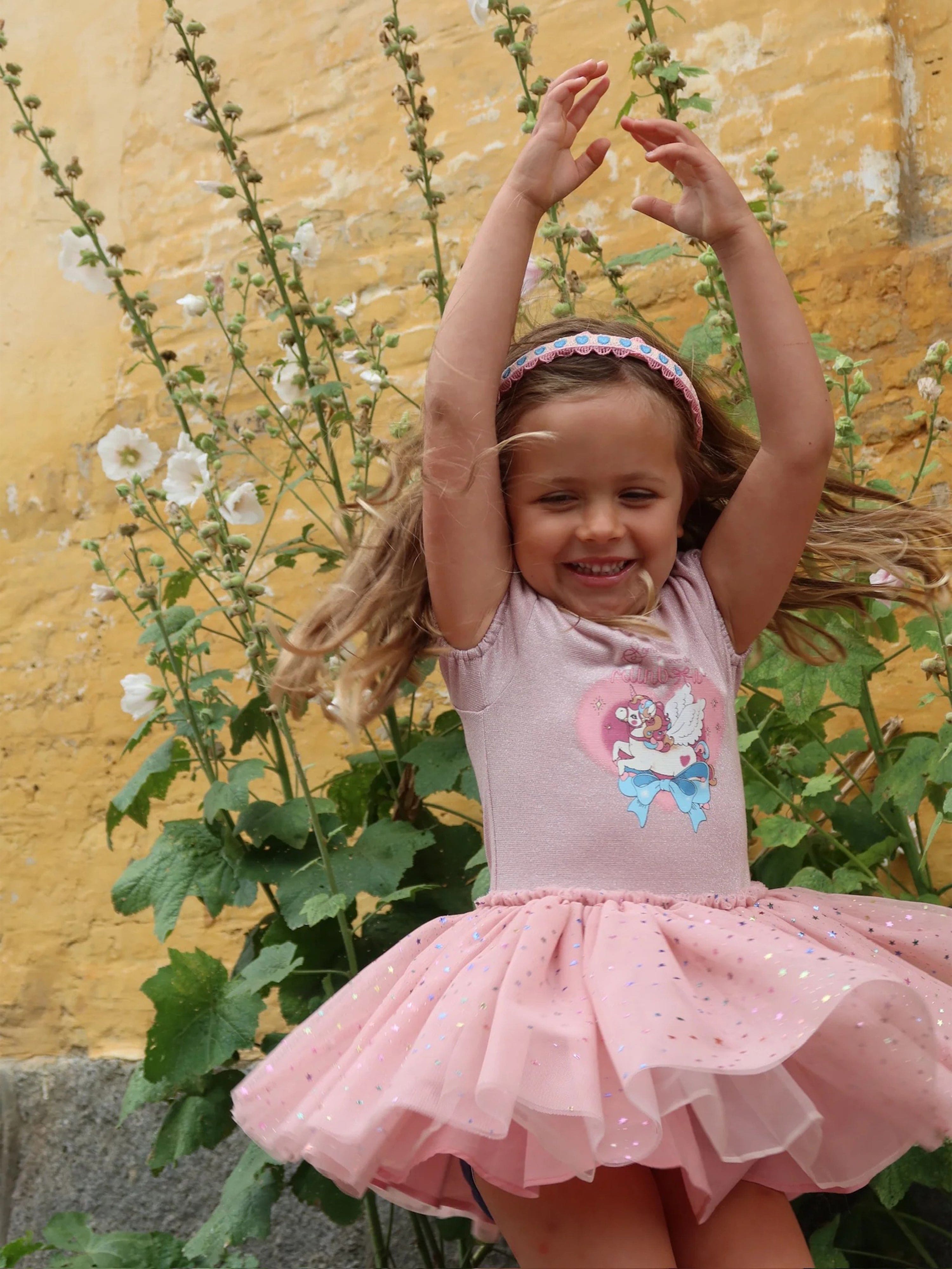 Konges Sljd Girls Ada Fairy Ballerina Glitter Dress in Pink | Childsplay Clothing Konges Sljd Girls Ada Fairy Ballerina Glitter Dress in Pink | Childsplay Clothing
