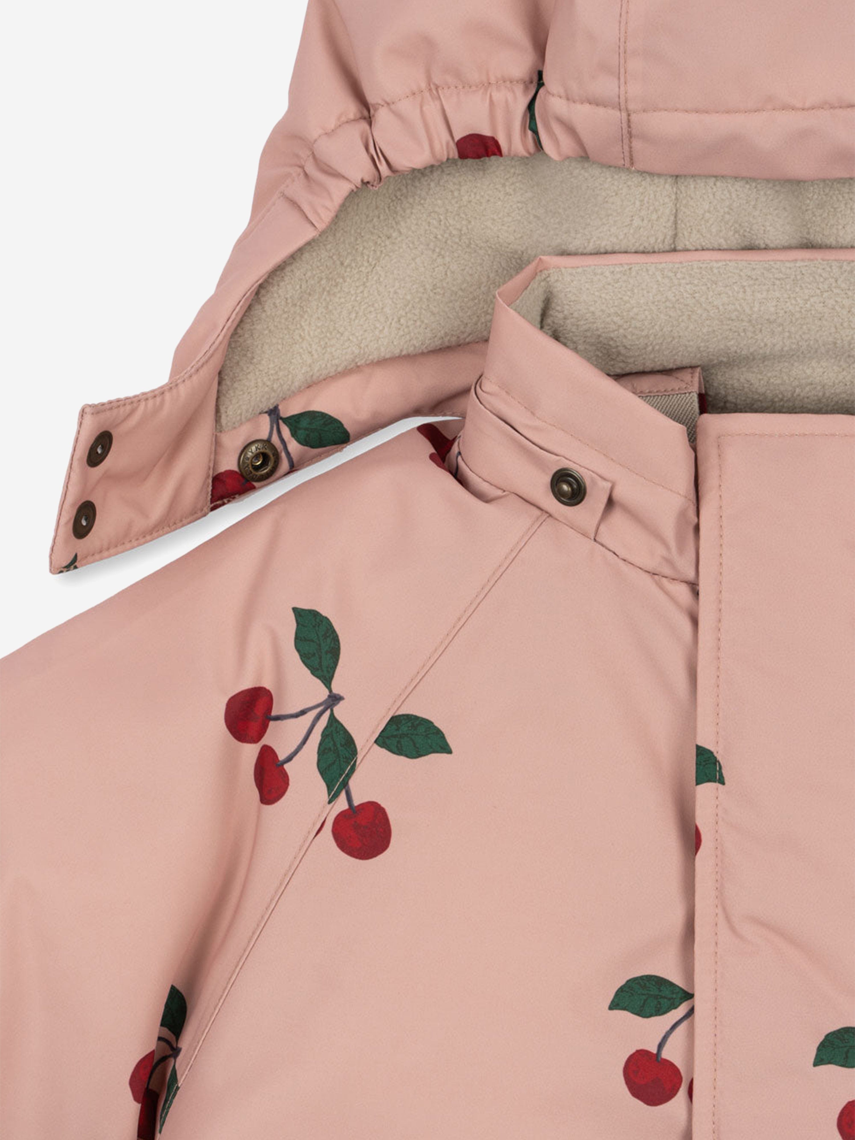 konges sloejd スキーウェア　チェリー Konges Sløjd Girls Award Chery Snowsuit in Pink | Childsplay Clothing