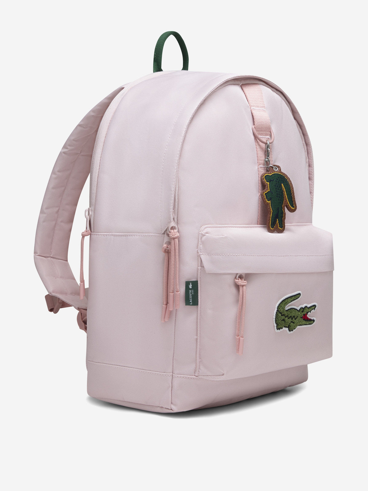 Lacoste Girls Logo Backpack in Pink (44cm) | Childsplay Clothing display picture 2