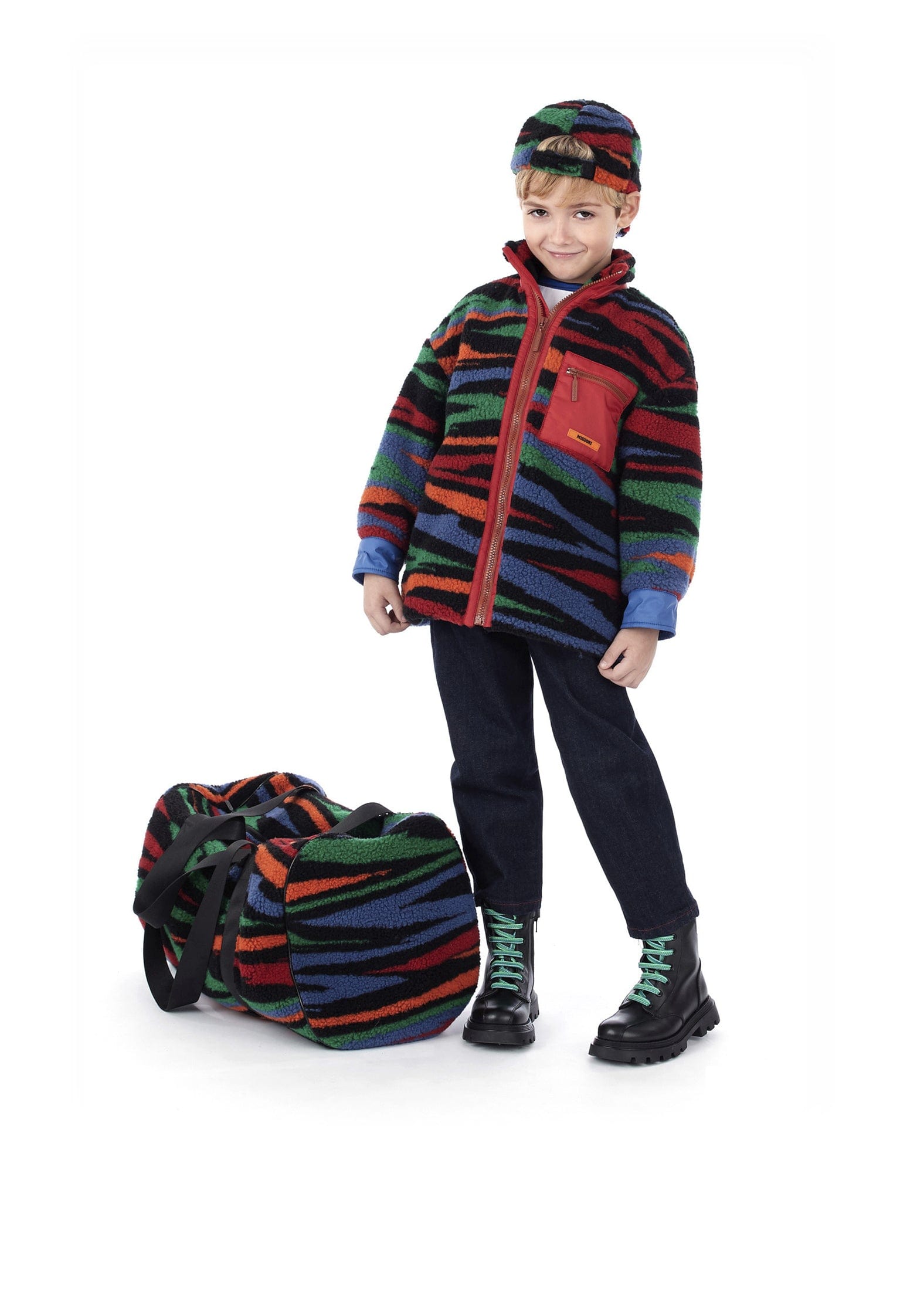 Missoni Boys Puffer Jacket in Multicolour | Childsplay Clothing