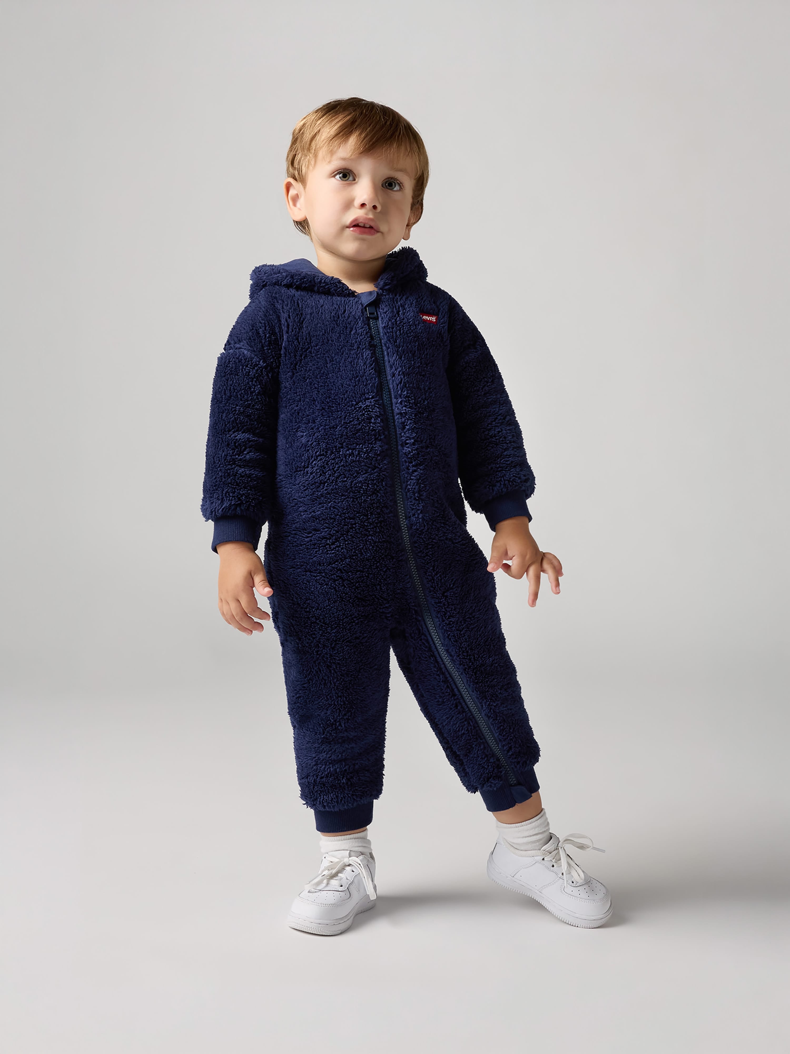 Levi's Baby Bear Sherpa Coverall in Navy | Childsplay Clothing