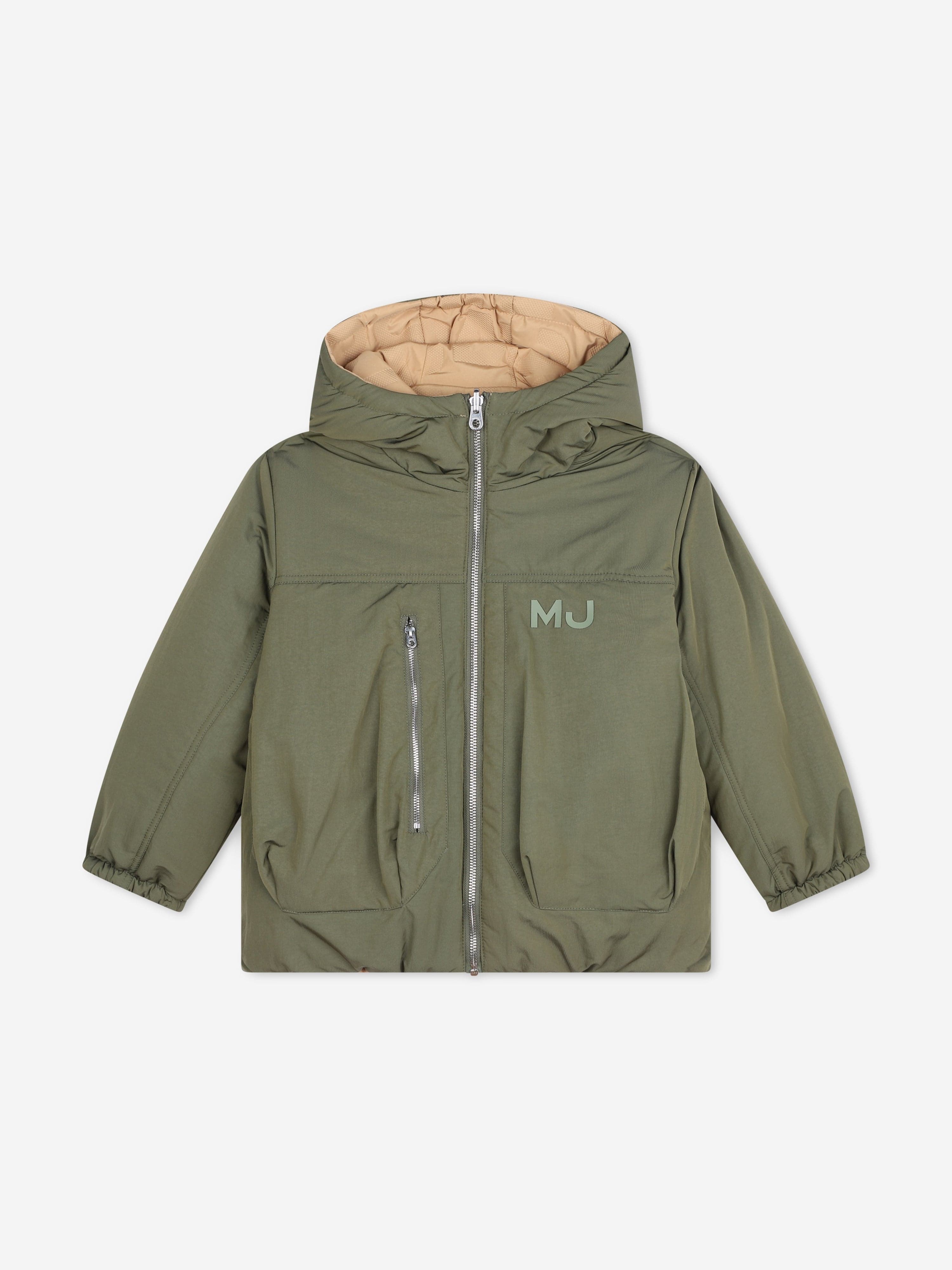 MARC JACOBS Kids Reversible Puffer Jacket in Brown | Childsplay