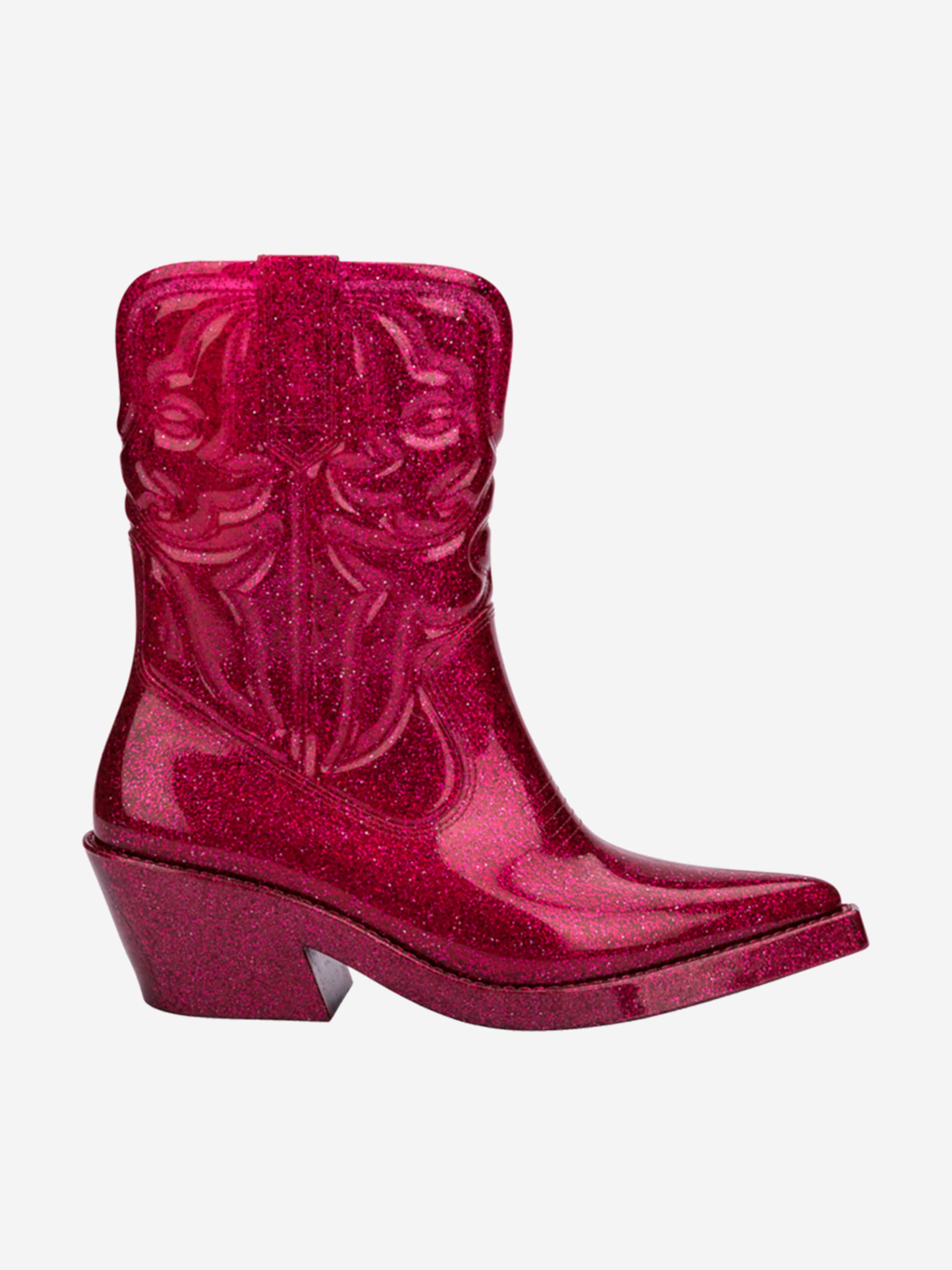 Mini Melissa Girls Texas Boots in Pink | Childsplay Clothing