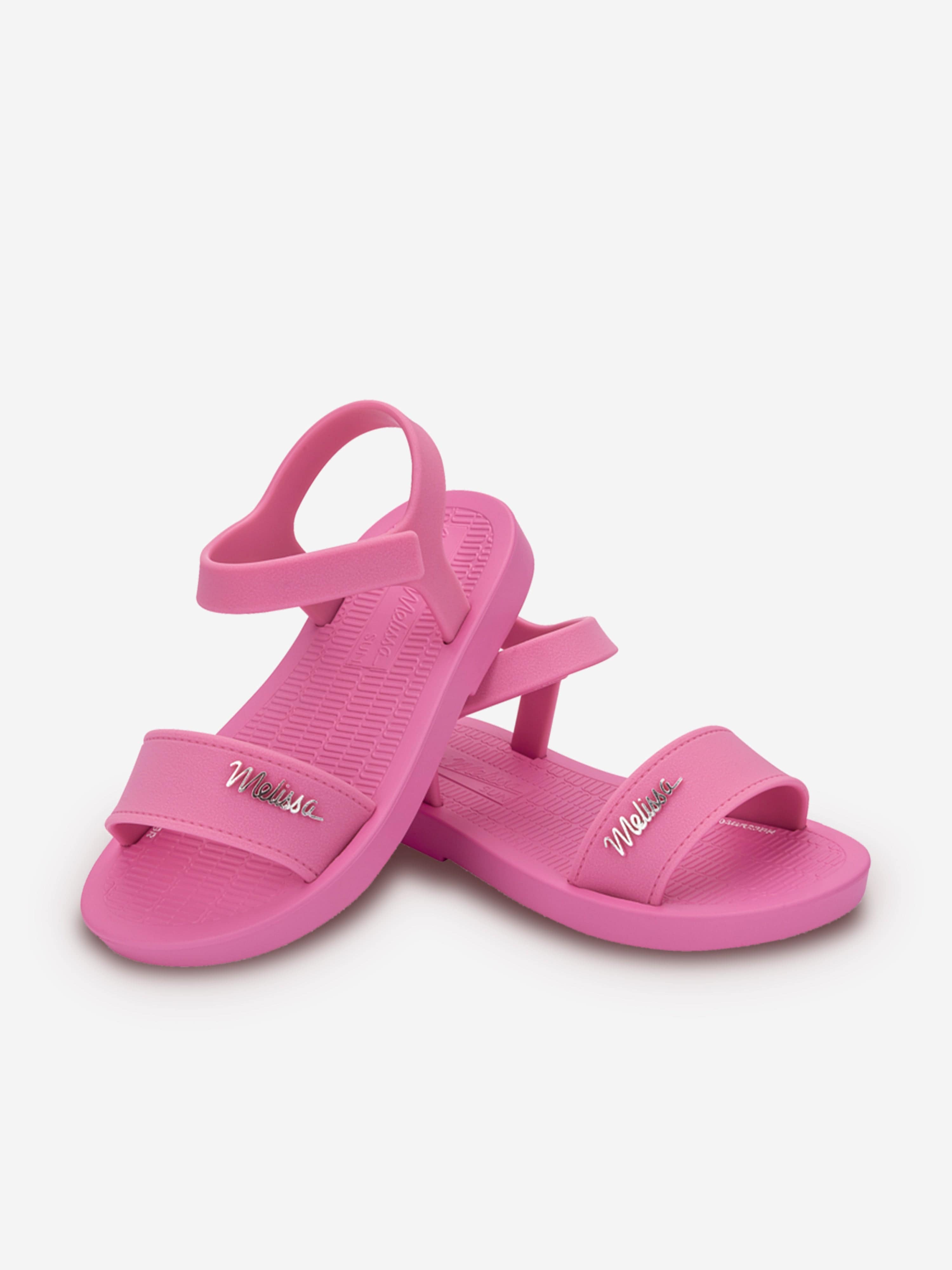 Mini Melissa Mini Melissa Girls Laguna sandals in Pink | Childsplay Clothing