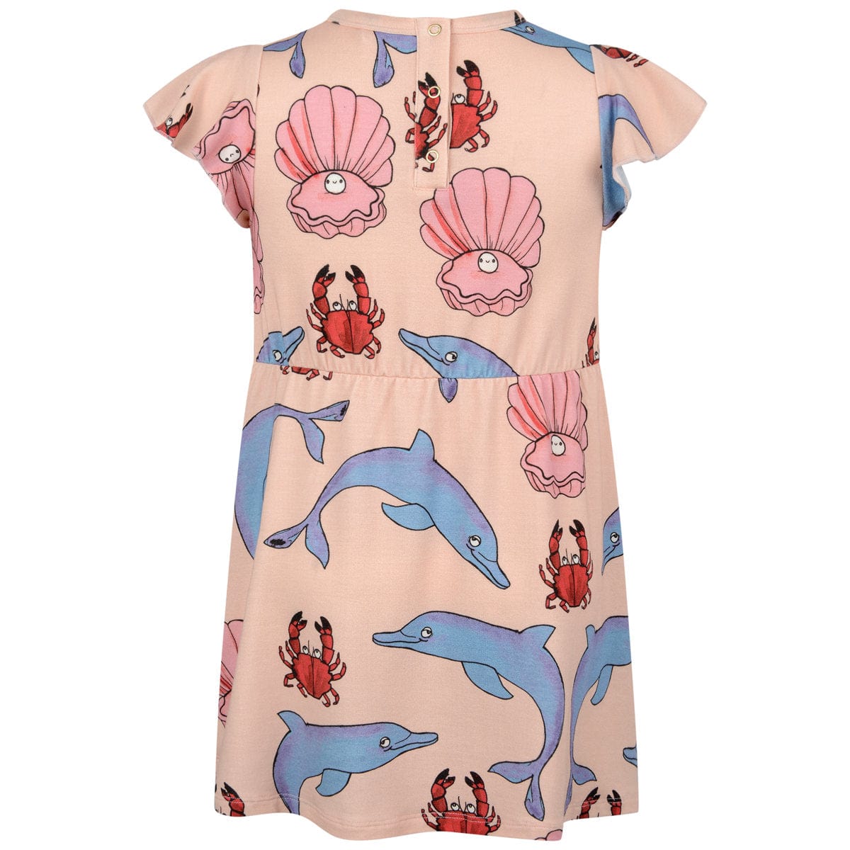 mini rodini spaniel dress Multicolor Dolphin Dress Kids