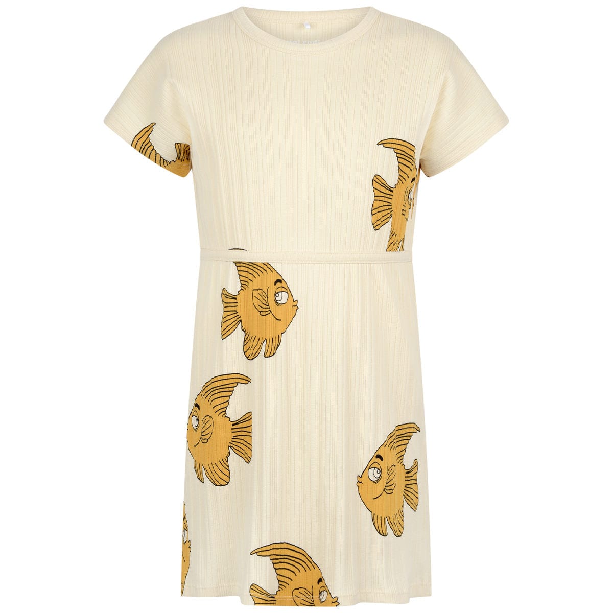 mini rodini dolphin dress Offwhite Fish Dress Kids