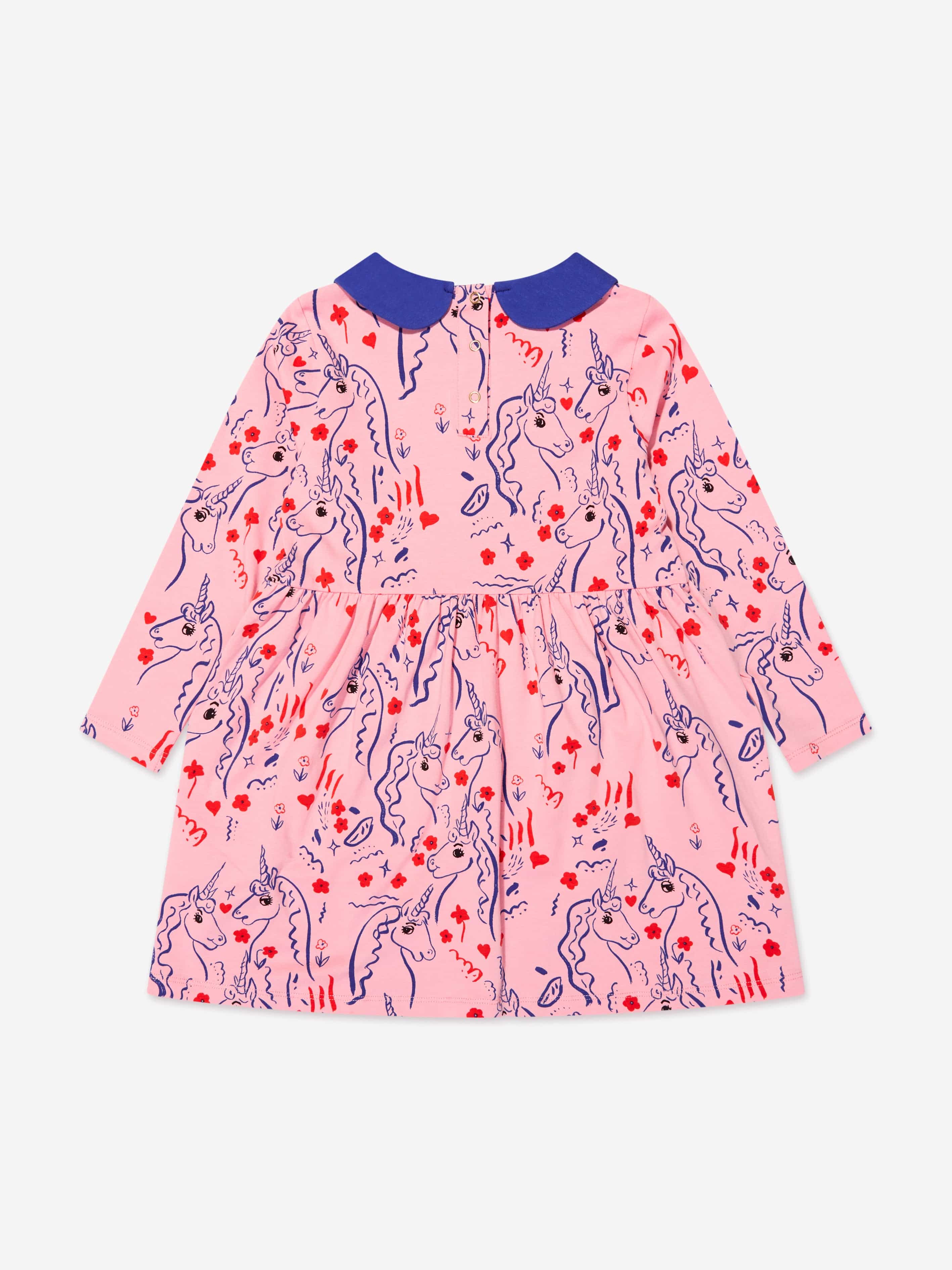 mini rodini unicorn dress Unicorn Noodles Woven SS Dress | Mini Rodini Dress