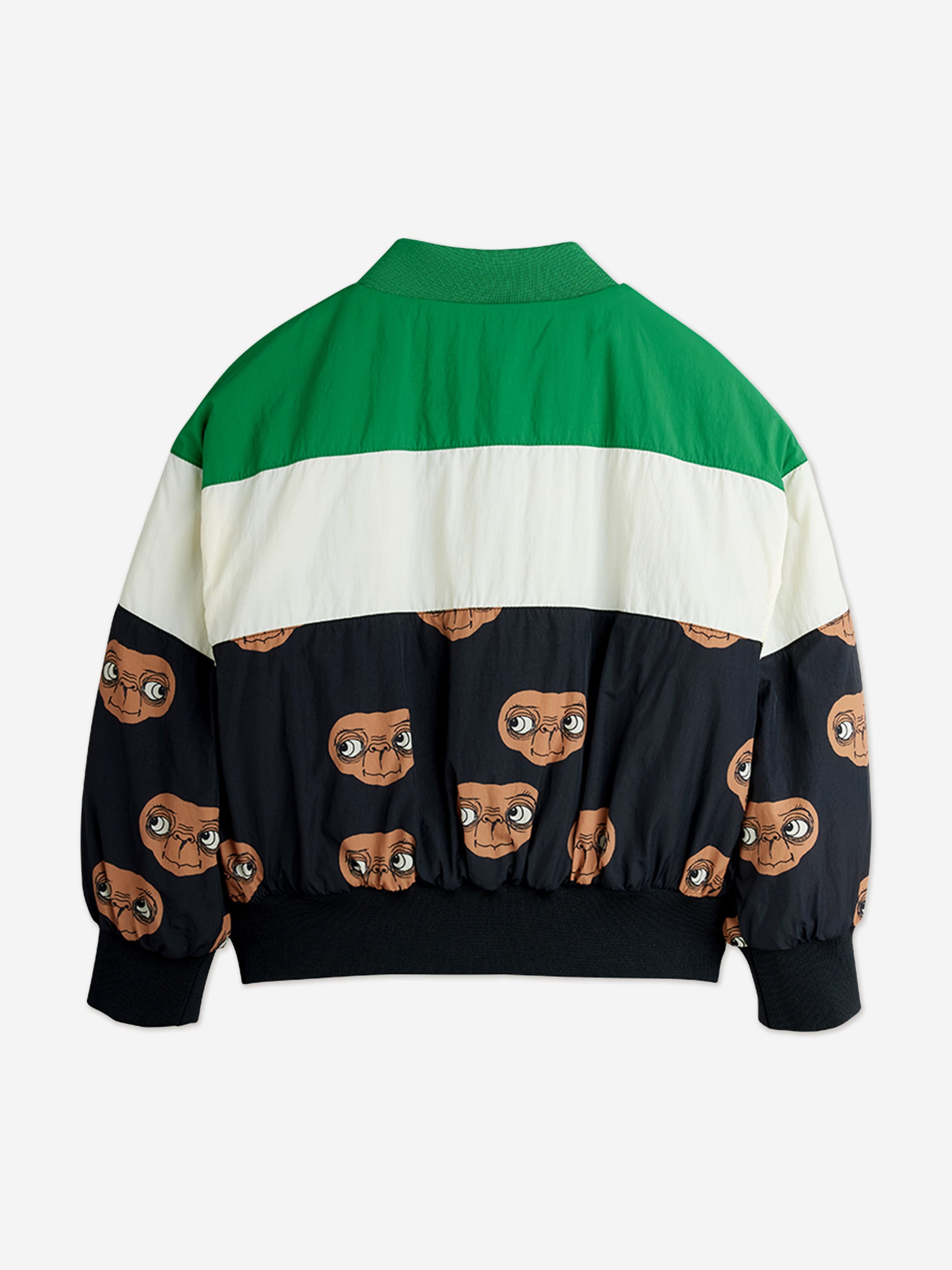 Mini Rodini Kids E.T. Baseball Jacket in Green | Childsplay Clothing