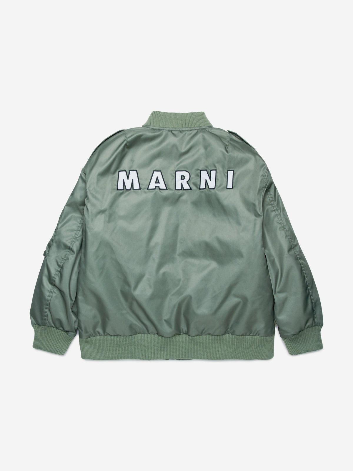MARNI Kids Bomber Jacket in Green | Childsplay Clothing