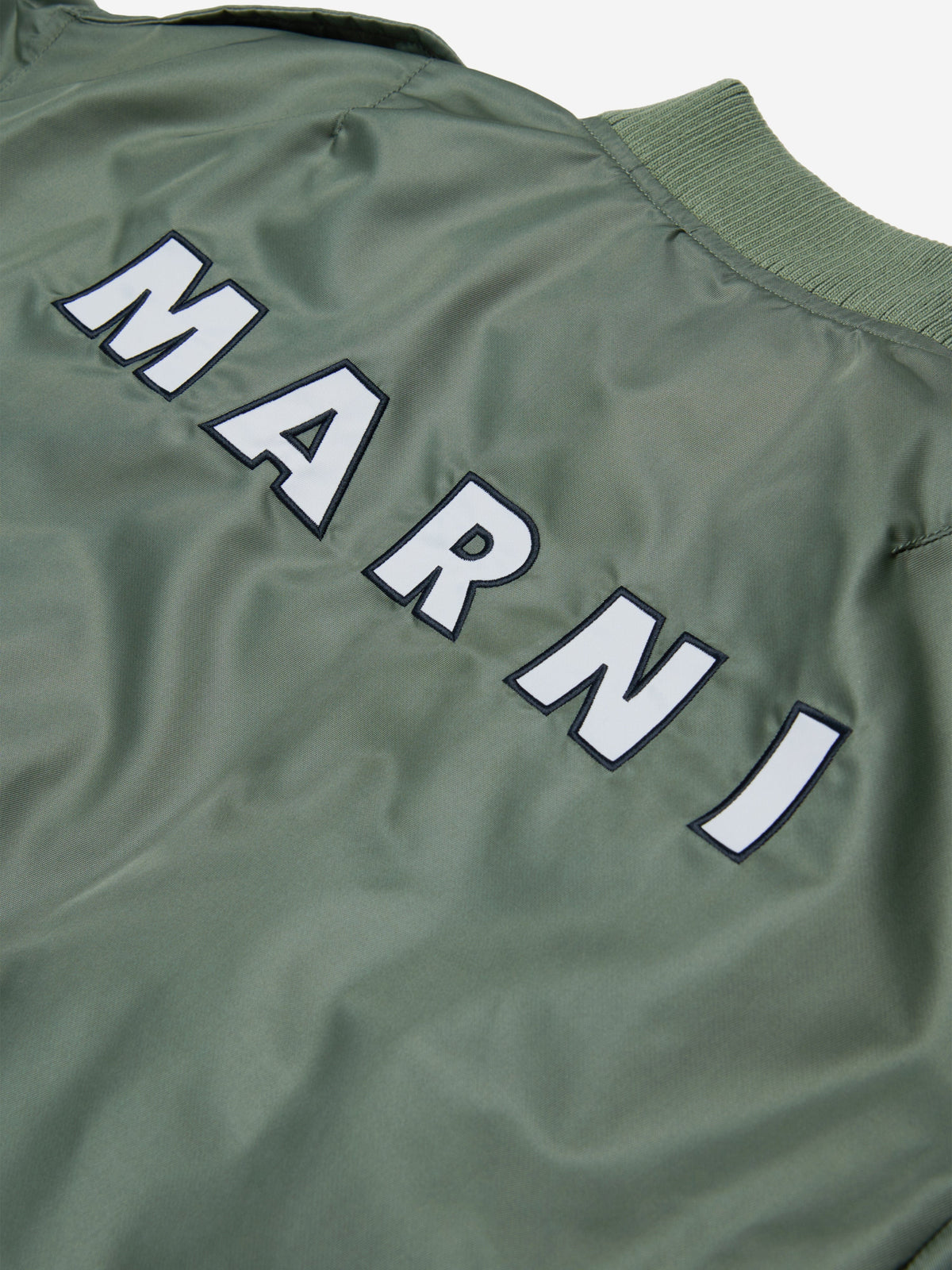 MARNI Kids Bomber Jacket in Green | Childsplay Clothing