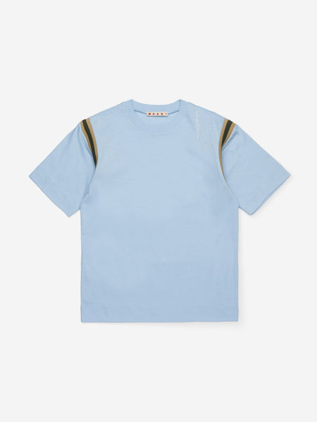 MARNI Kids Logo T-Shirt in Blue | Childsplay Clothing