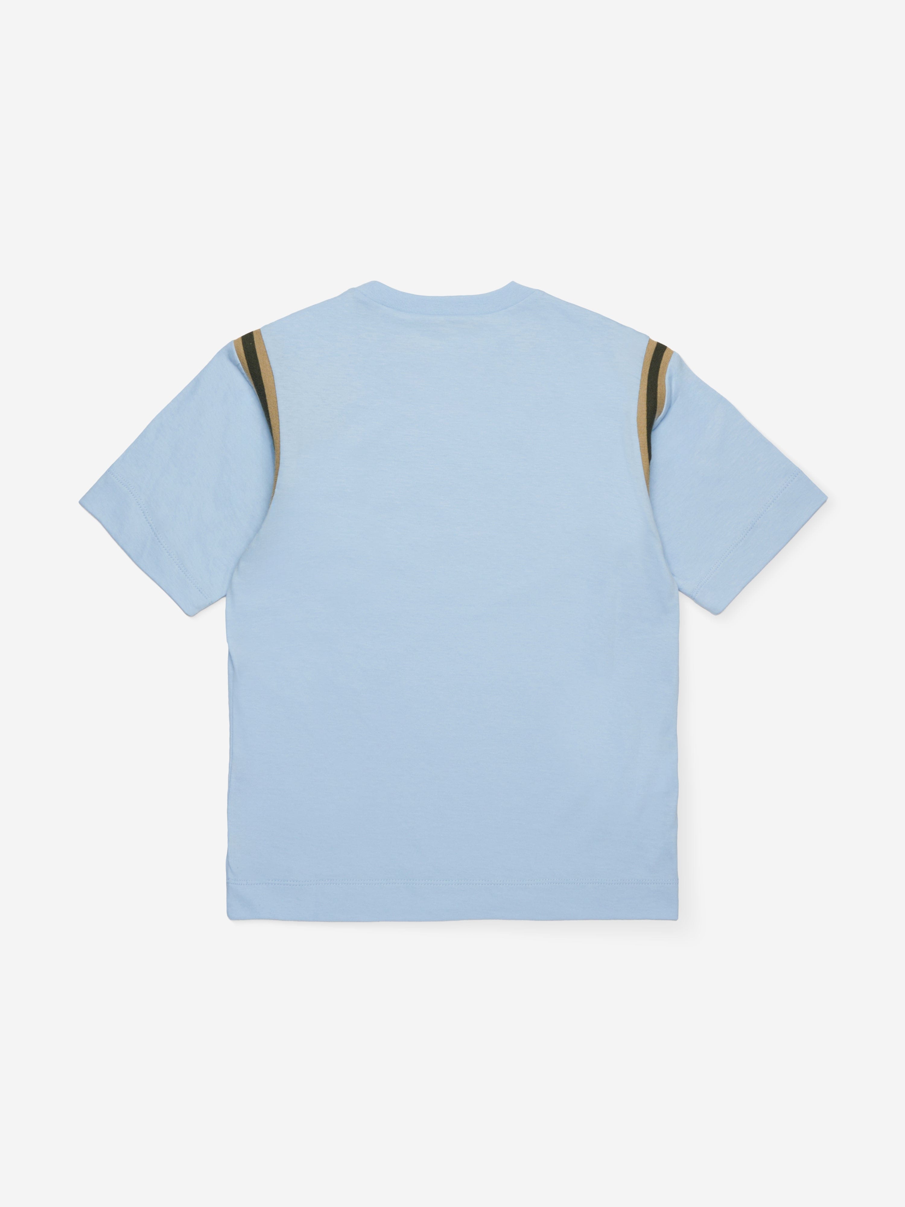 MARNI Kids Logo T-Shirt in Blue | Childsplay Clothing
