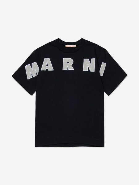 MARNI Black cotton logo t シャツ　40 MNIS6005_BLACK_1_grande.jpg?v=