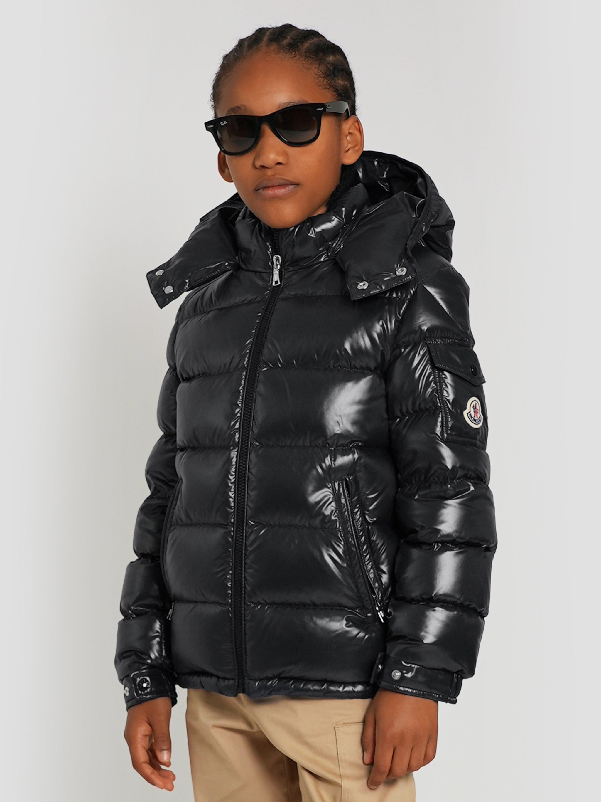 Otrain Moncler Baby Boy Clothes Otrain Moncler Bomber Jacket Black