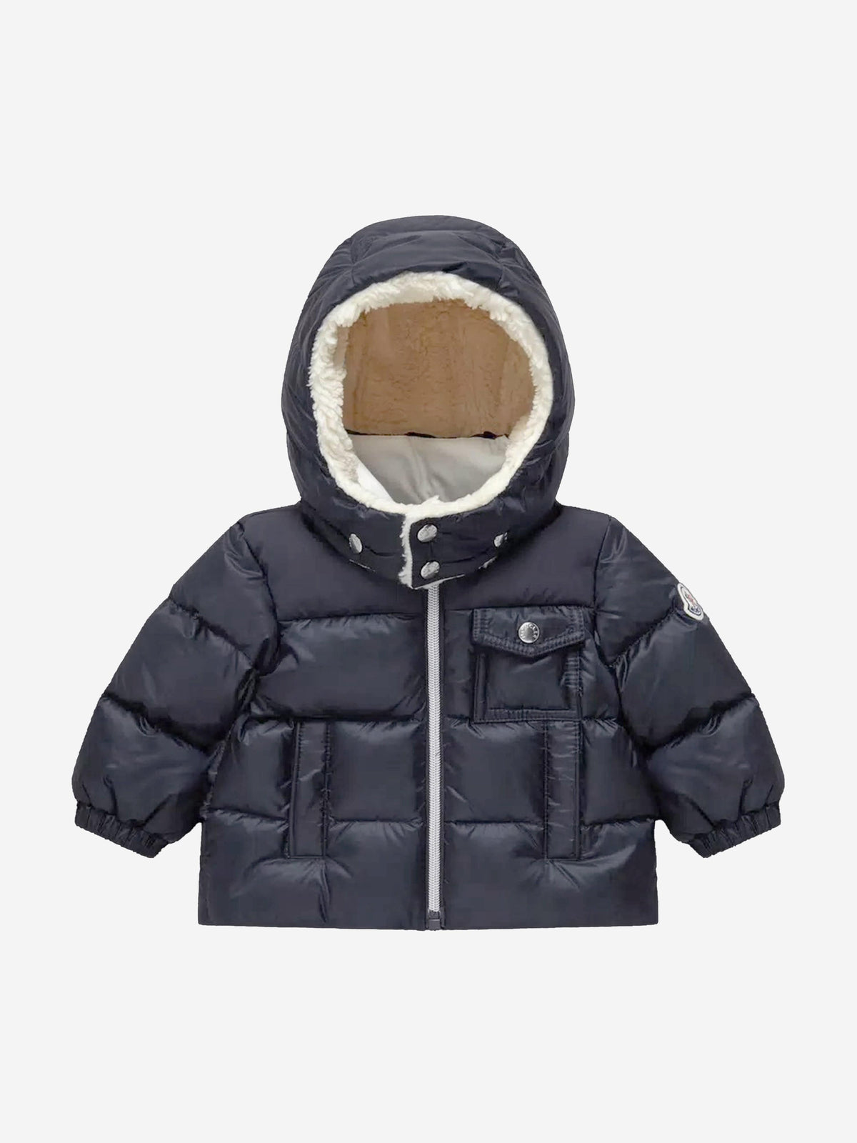 Moncler Enfant Baby Boys Down Padded Eduard Jacket in Navy | Childsplay ...
