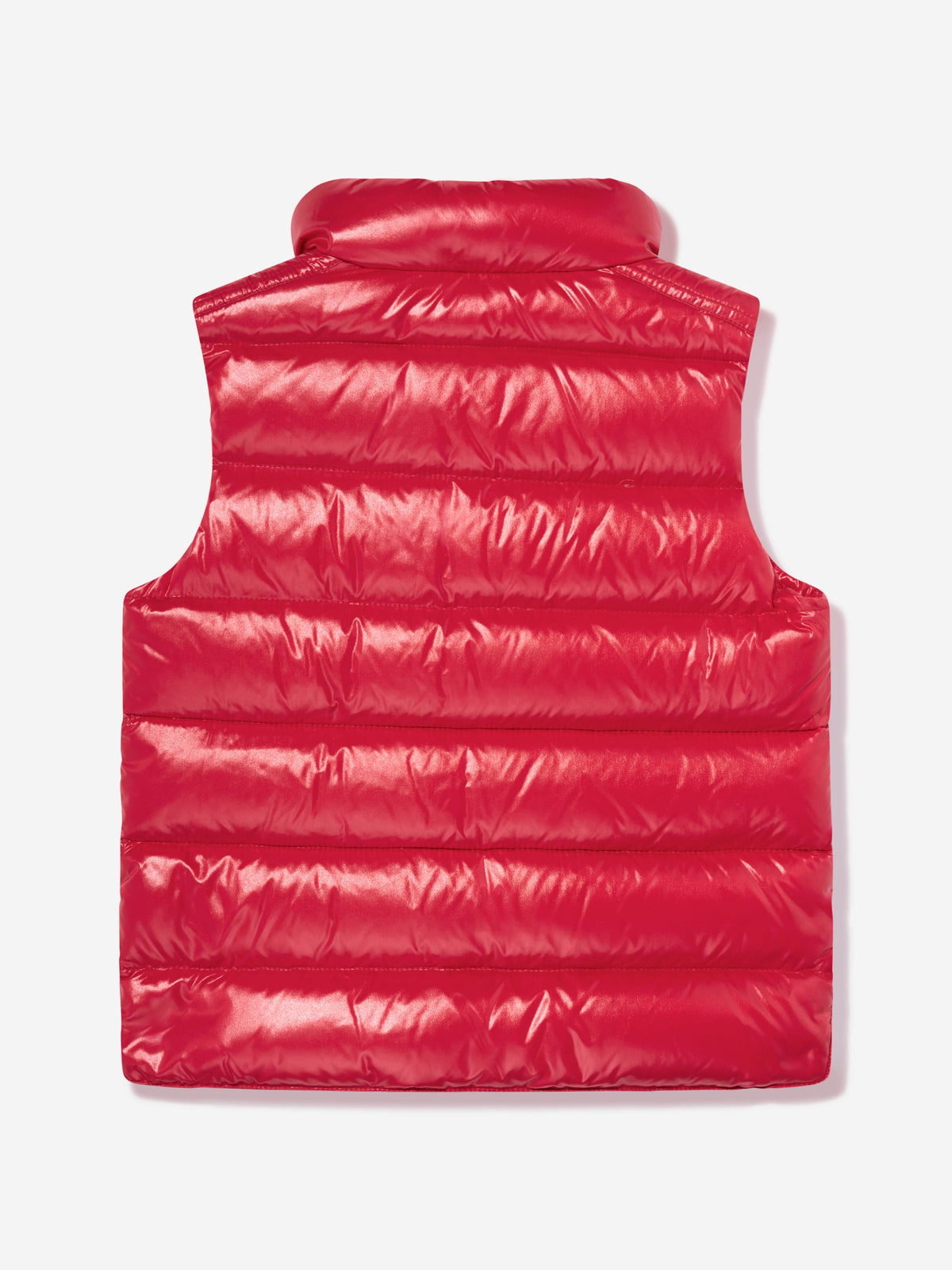Moncler Enfant Boys Down Padded Tib Gilet in Red | Childsplay Clothing