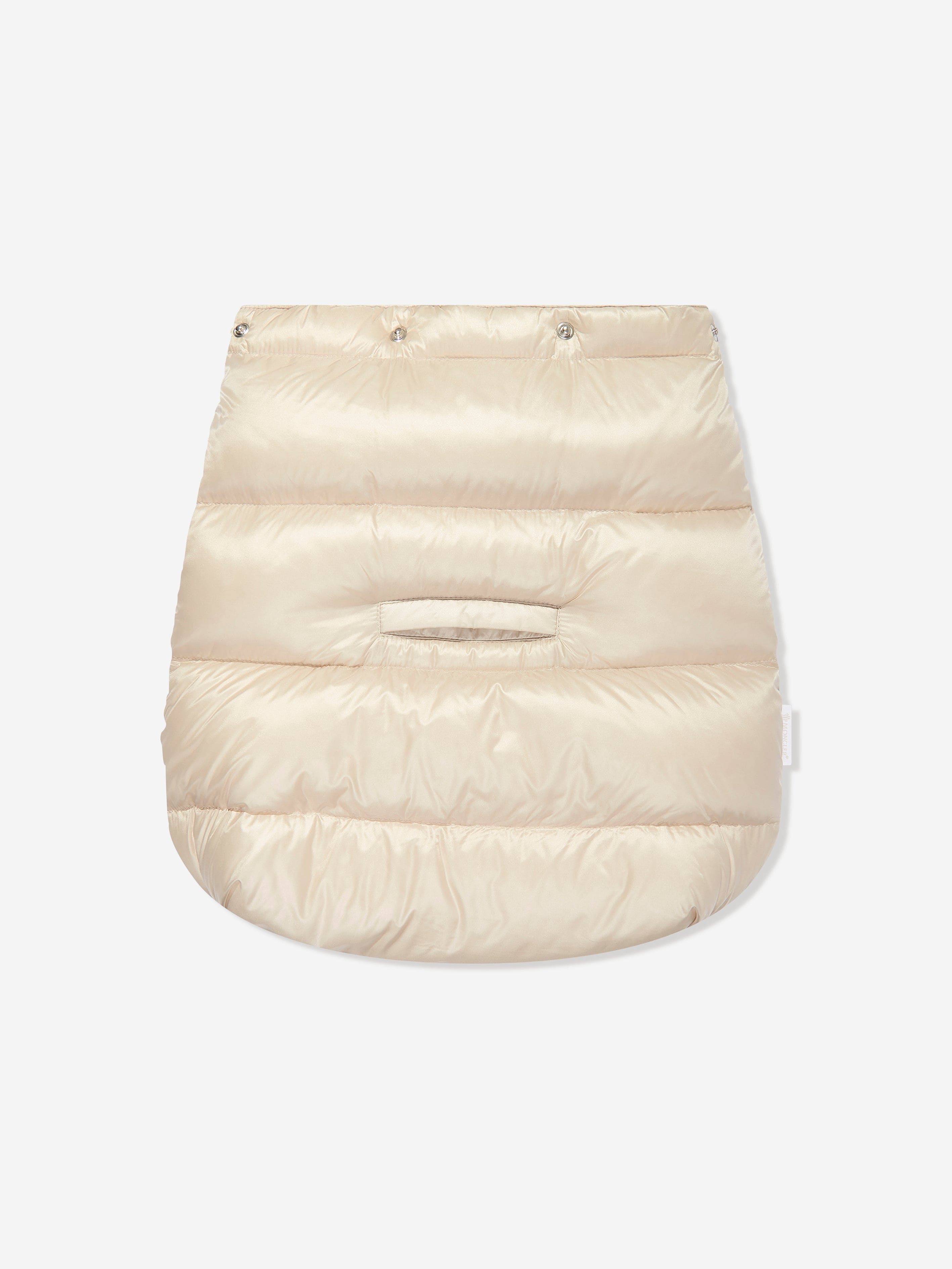 Moncler Enfant Baby Down Padded Ueno Nest in Ivory | Childsplay
