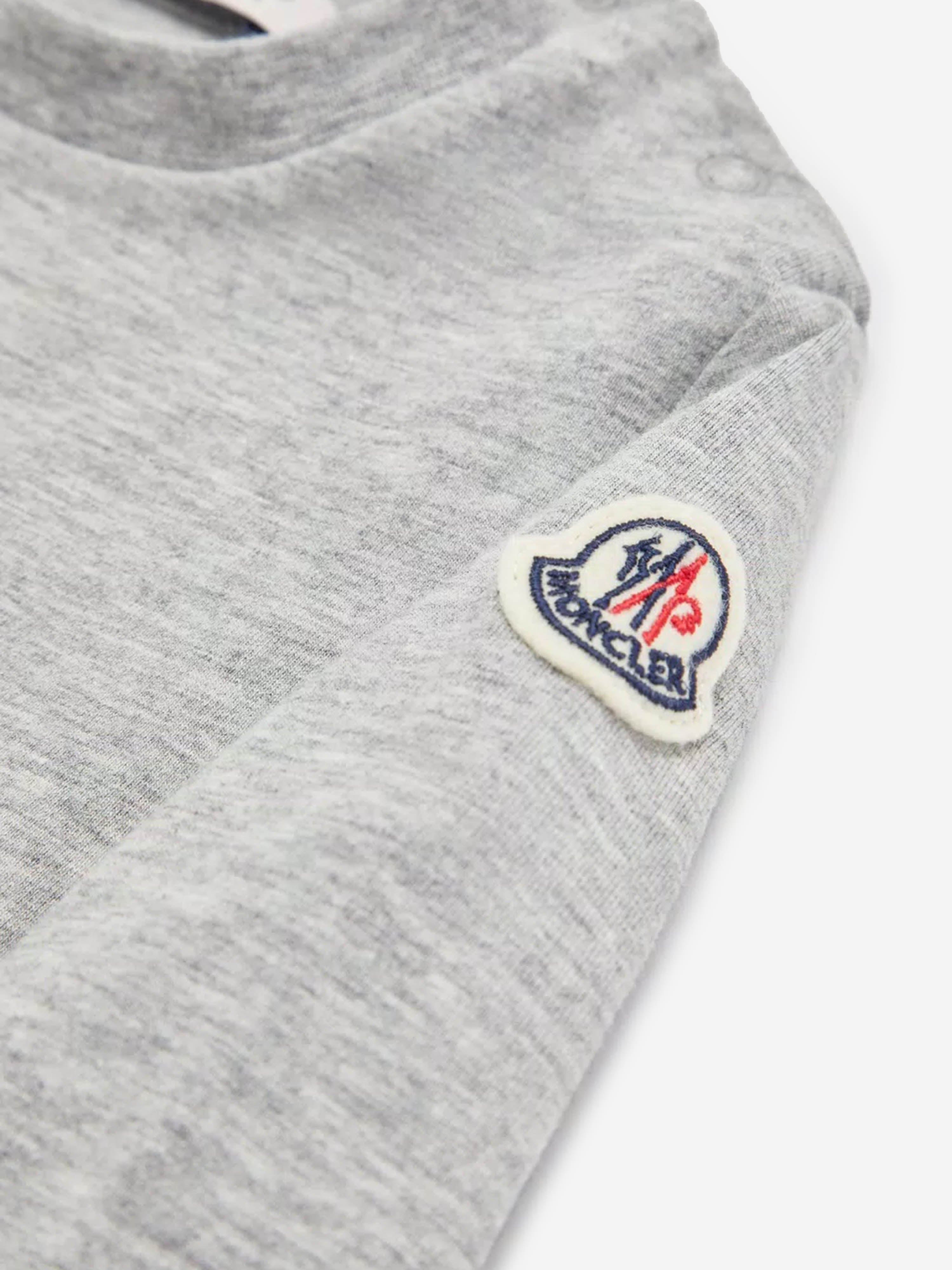 MONCLER LIFEロゴ グレー トレーナー MONCLER LIFEロゴ グレー