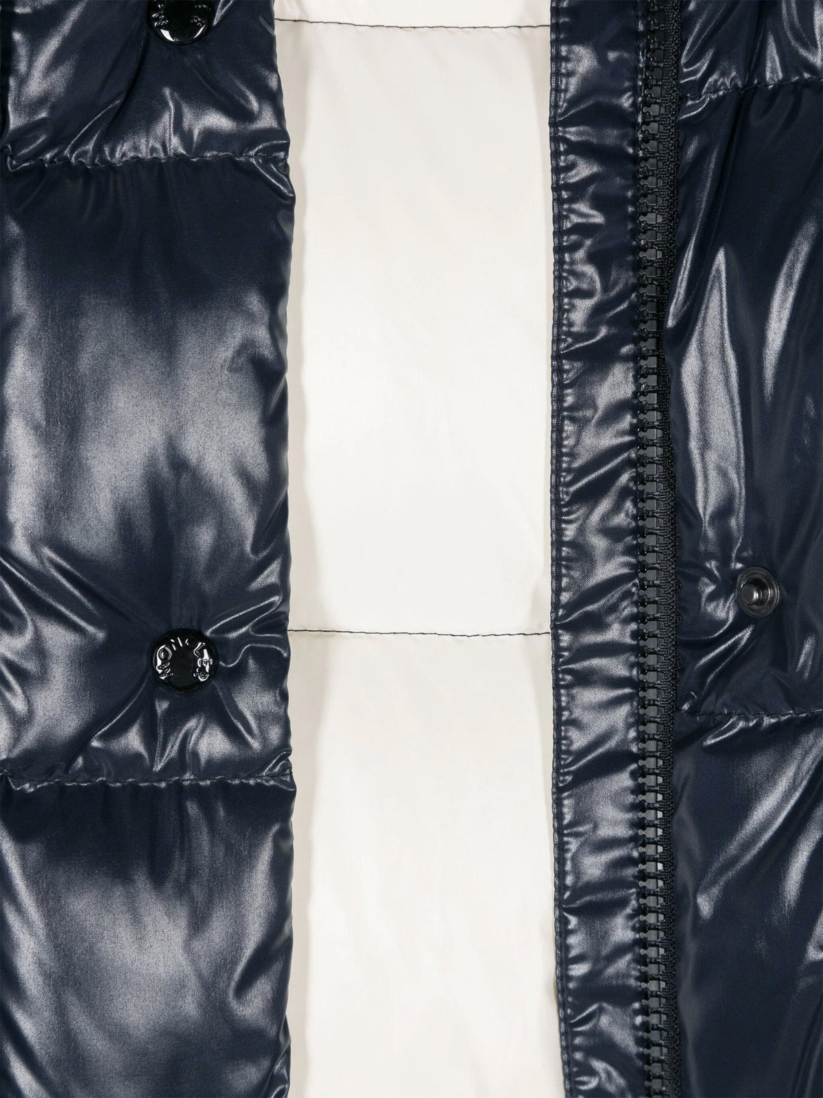 Moncler Enfant Girls Down Padded Parana Jacket in Navy display picture 1