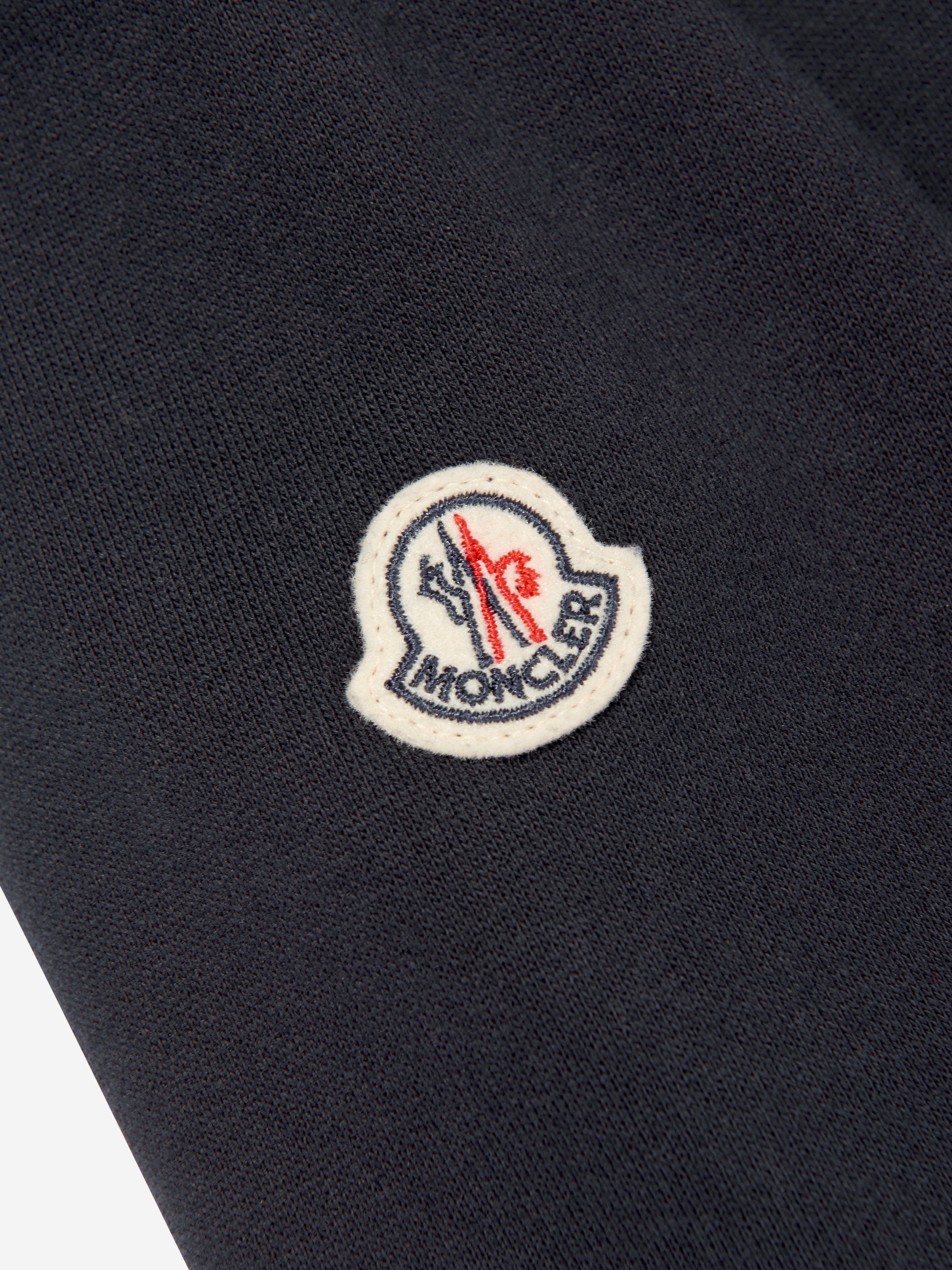 Moncler Enfant Boys Zip Up Top in Navy | Childsplay Clothing