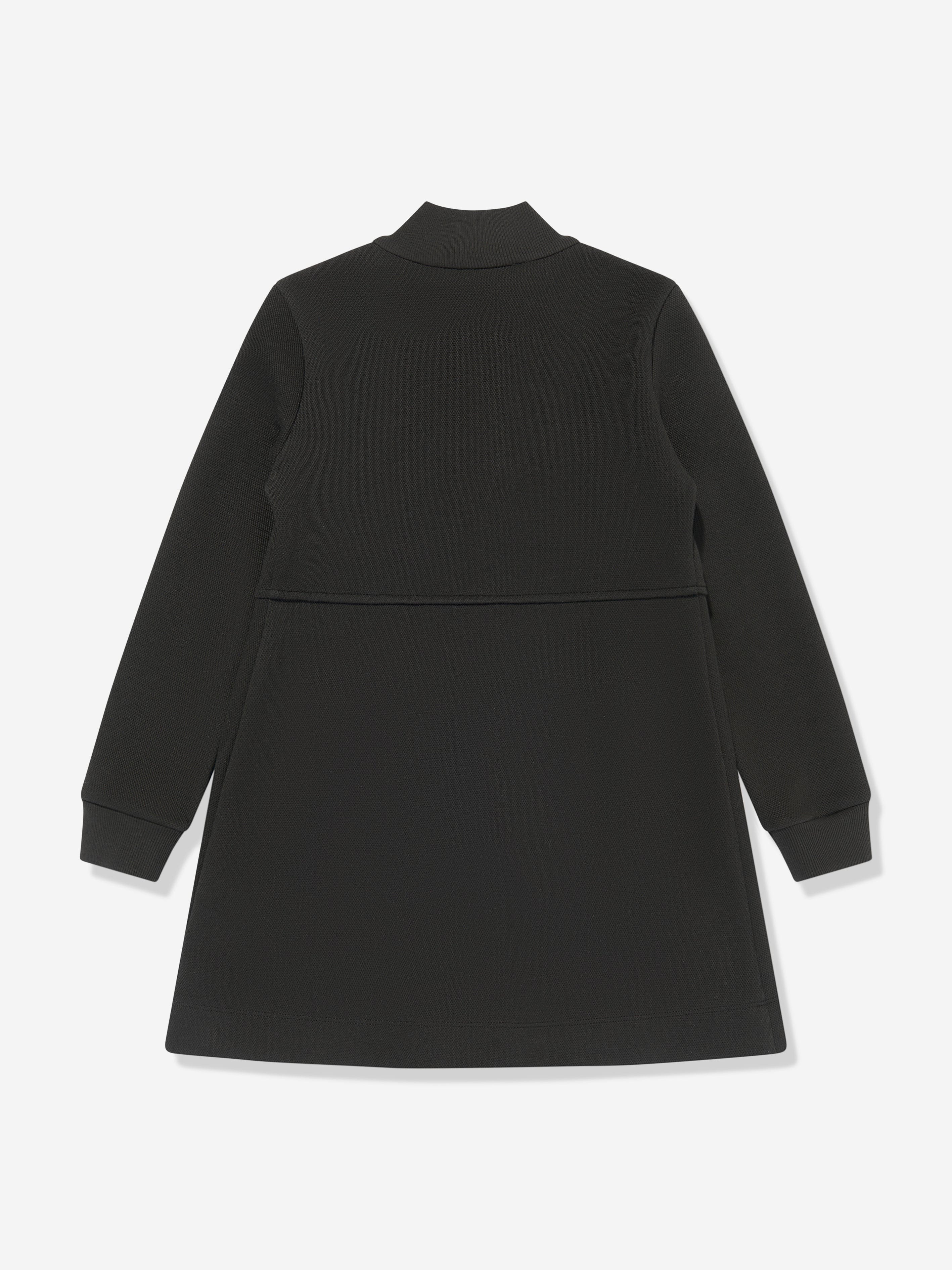 Moncler Enfant Girls Zip Up Dress in Black | Childsplay Clothing