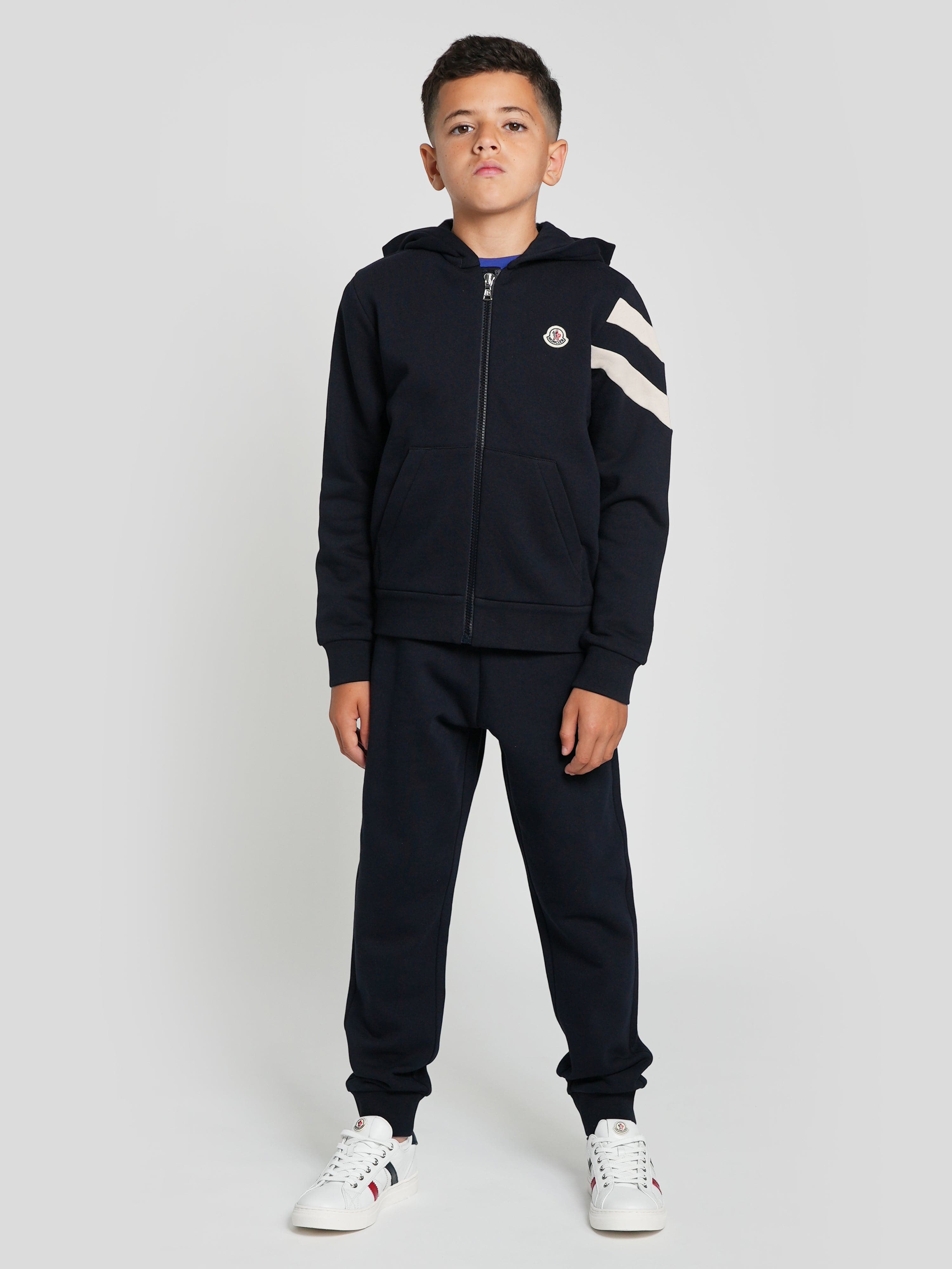 Navy Tracksuit Children's Moncler Tracksuit Moncler Junior