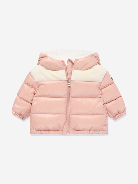 Moncler Enfant Baby Girls Down Padded Lakisha Jacket in Pink