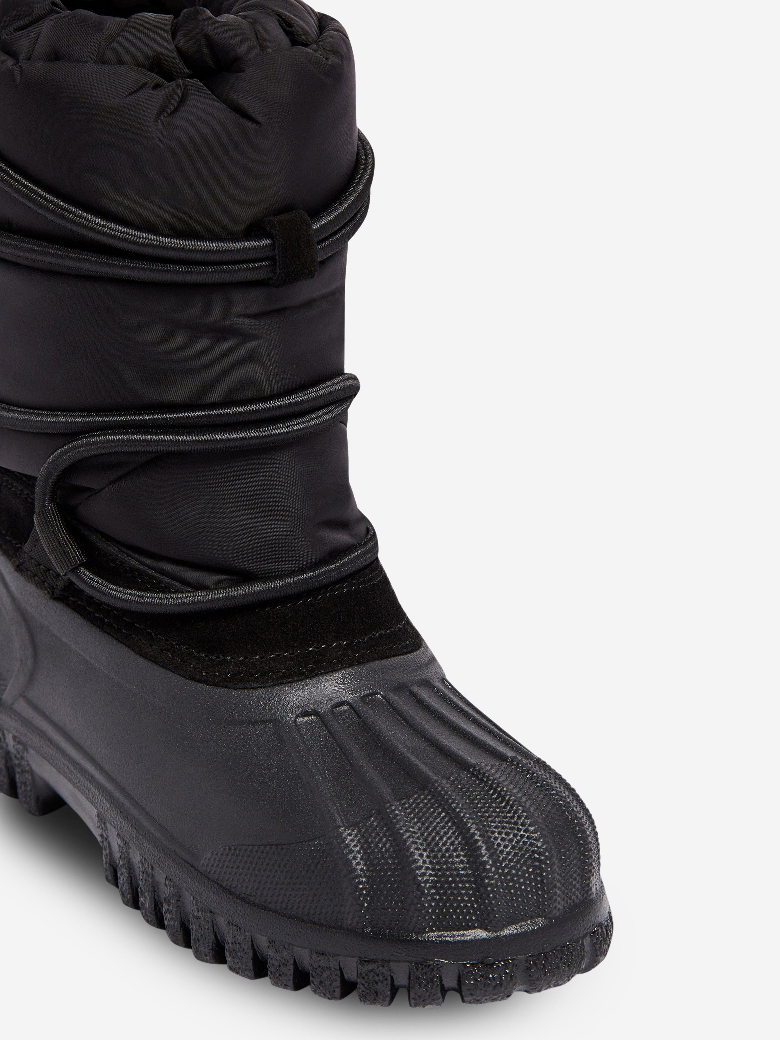 モンクレール kids 30size スノーブーツ Moncler Enfant Kids Grenoble Chris Snow Boots in Black