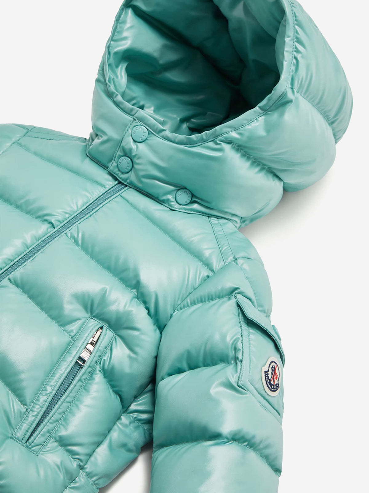 Moncler Enfant Baby Boys Down Padded Maya Jacket in Green 