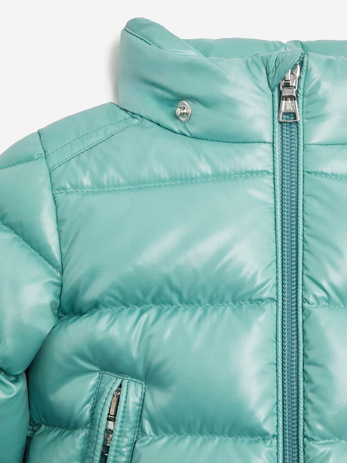 Moncler Enfant Baby Boys Down Padded Maya Jacket in Green 
