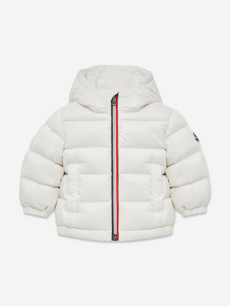 Moncler Enfant Baby Boys Down Padded New Aubert Jacket in White