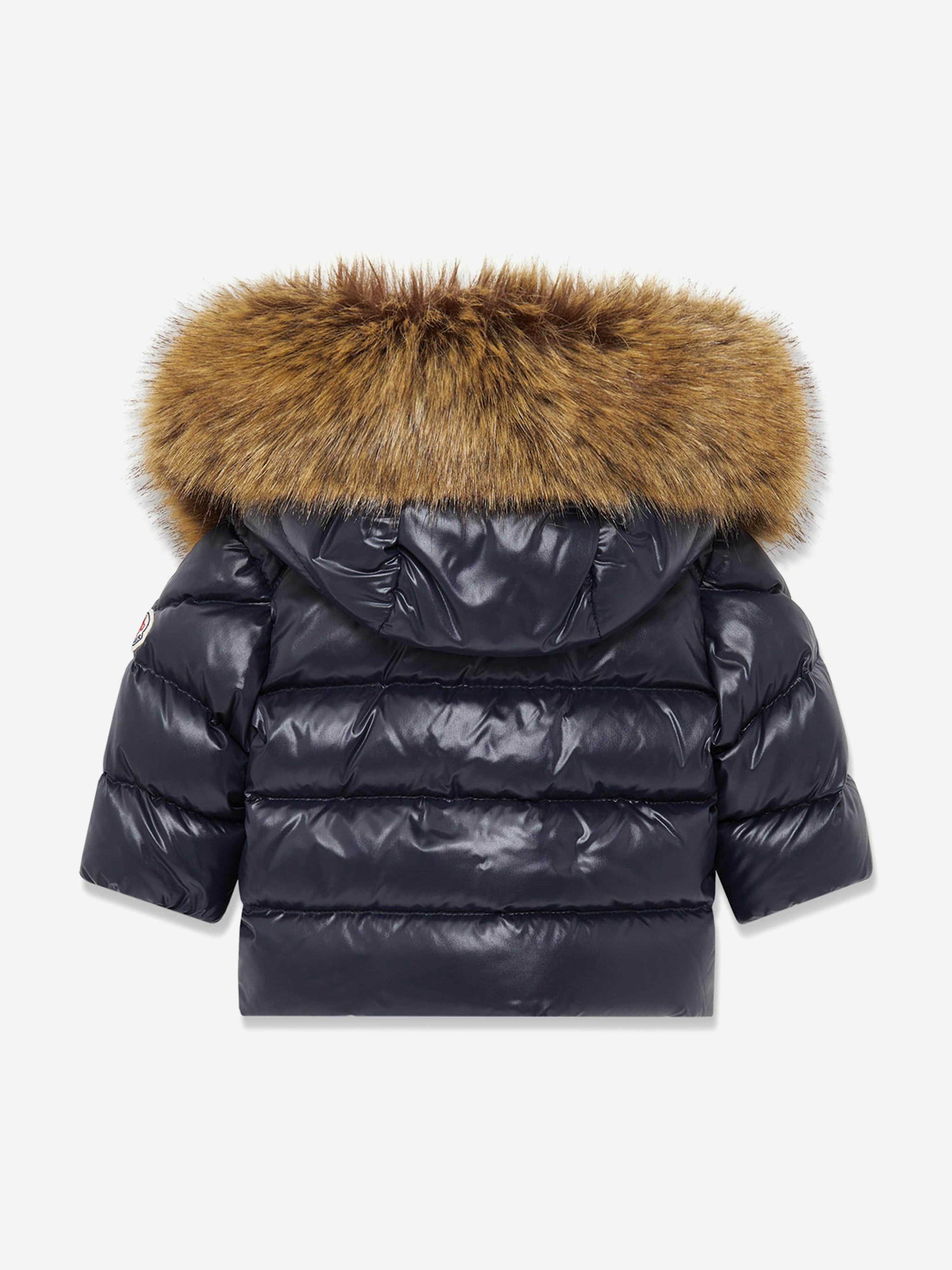 Moncler Enfant Baby Boys Down Padded K2F Jacket in Navy