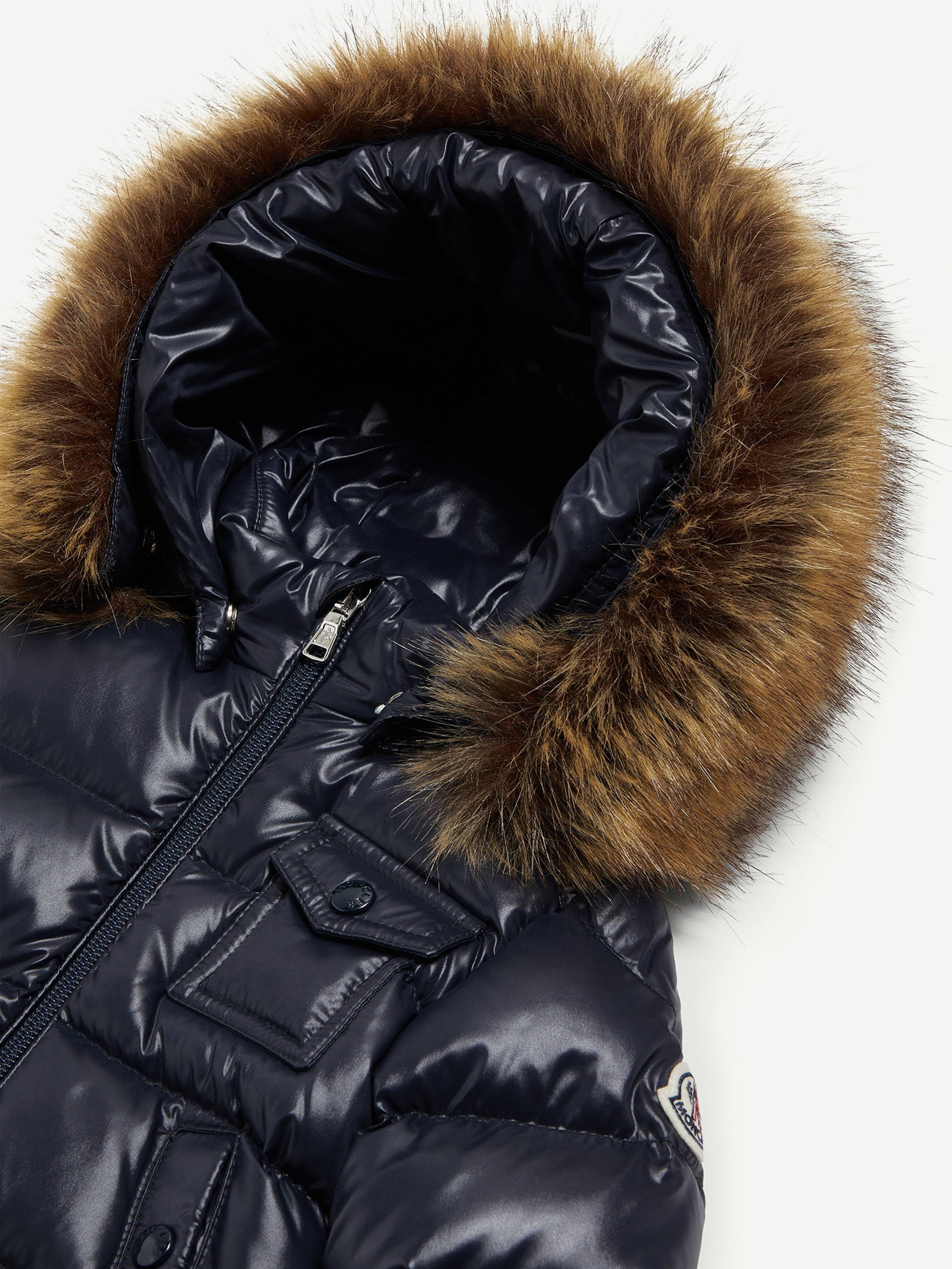 ベビーMONCLER フード付きジャケット 2A(92cm) MONCLER（モンクレール） MERIH/フード ロゴ ダウンジャケット