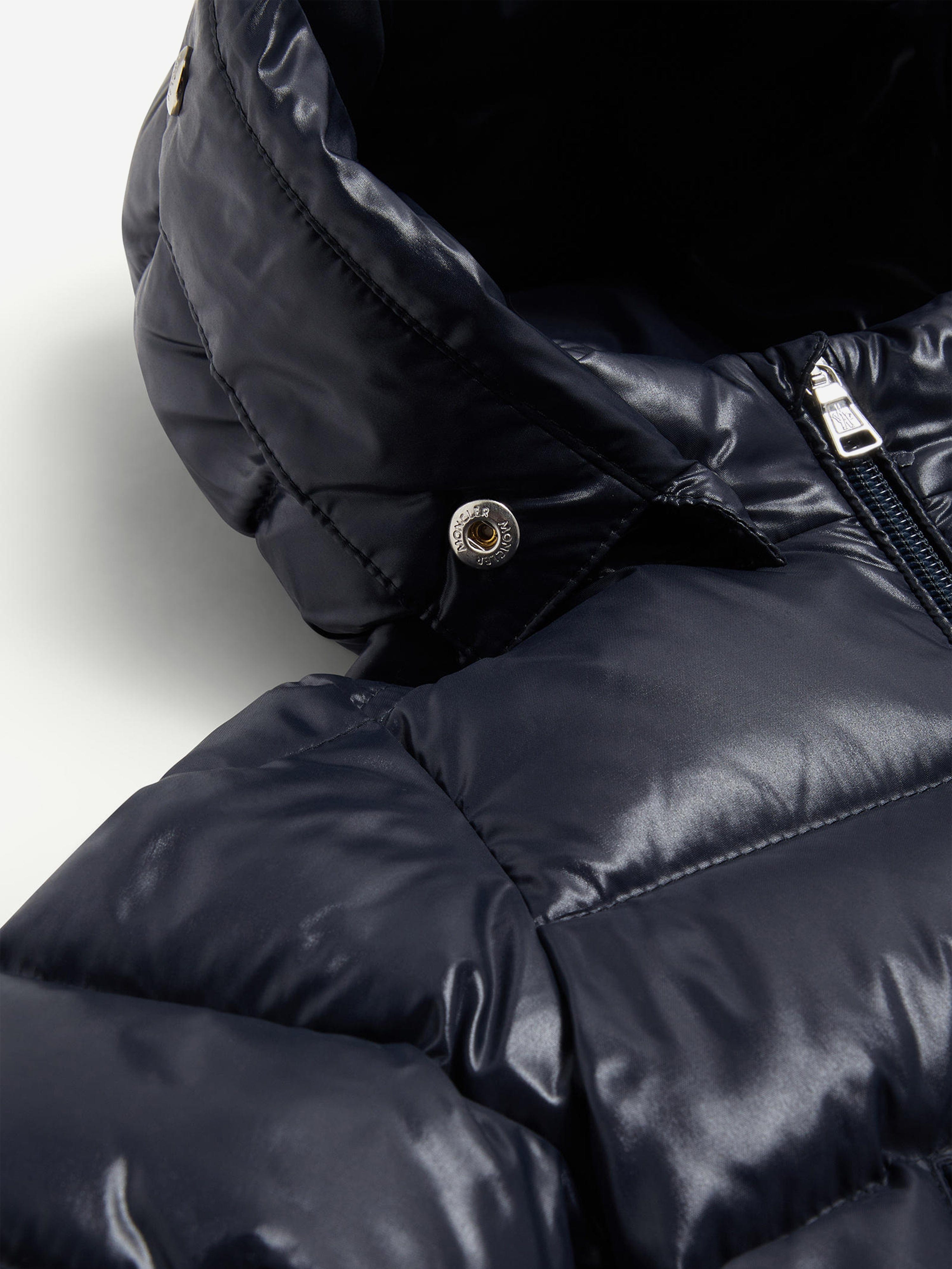 Moncler Enfant Baby Boys Down Padded K2F Jacket in Navy