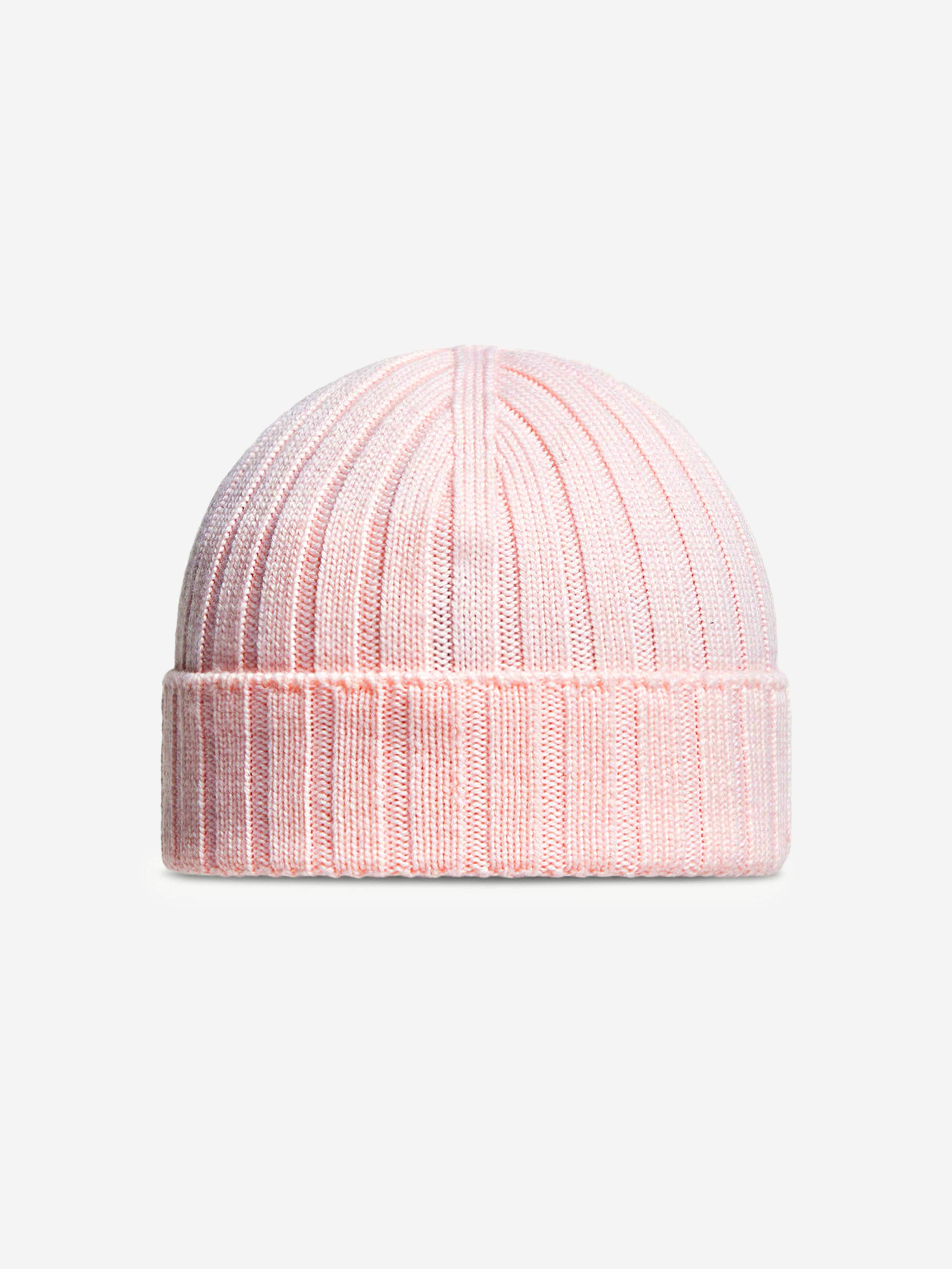 Moncler Enfant Baby Girls Wool Beanie Hat in Pink | Childsplay