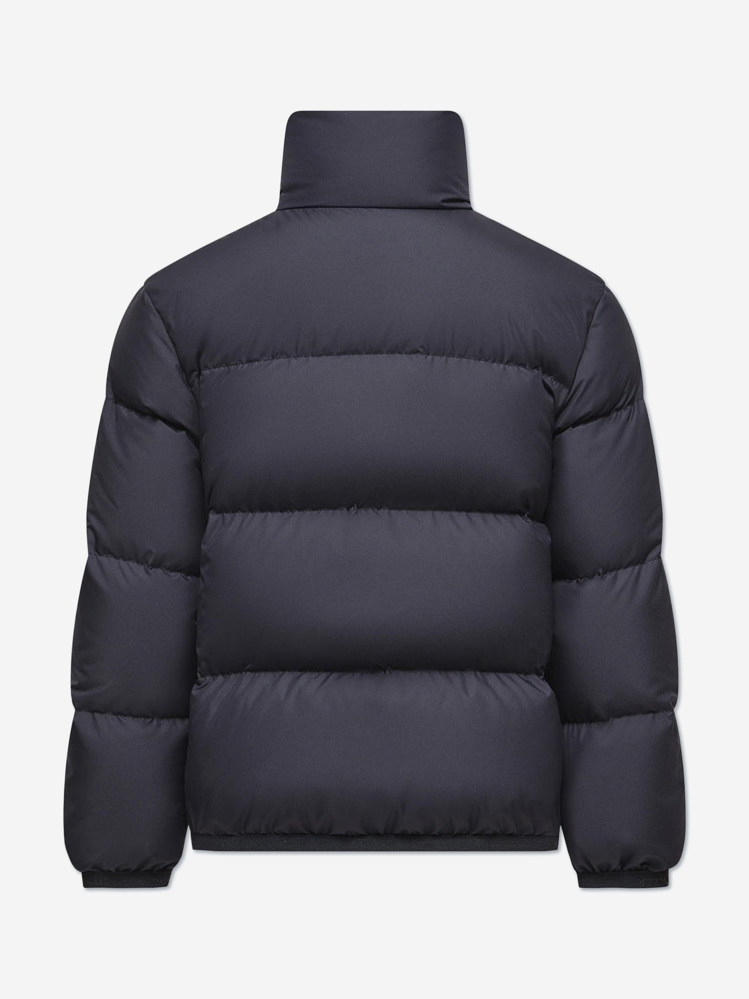 Moncler Enfant Girls Down Padded Cermasa Jacket in Navy