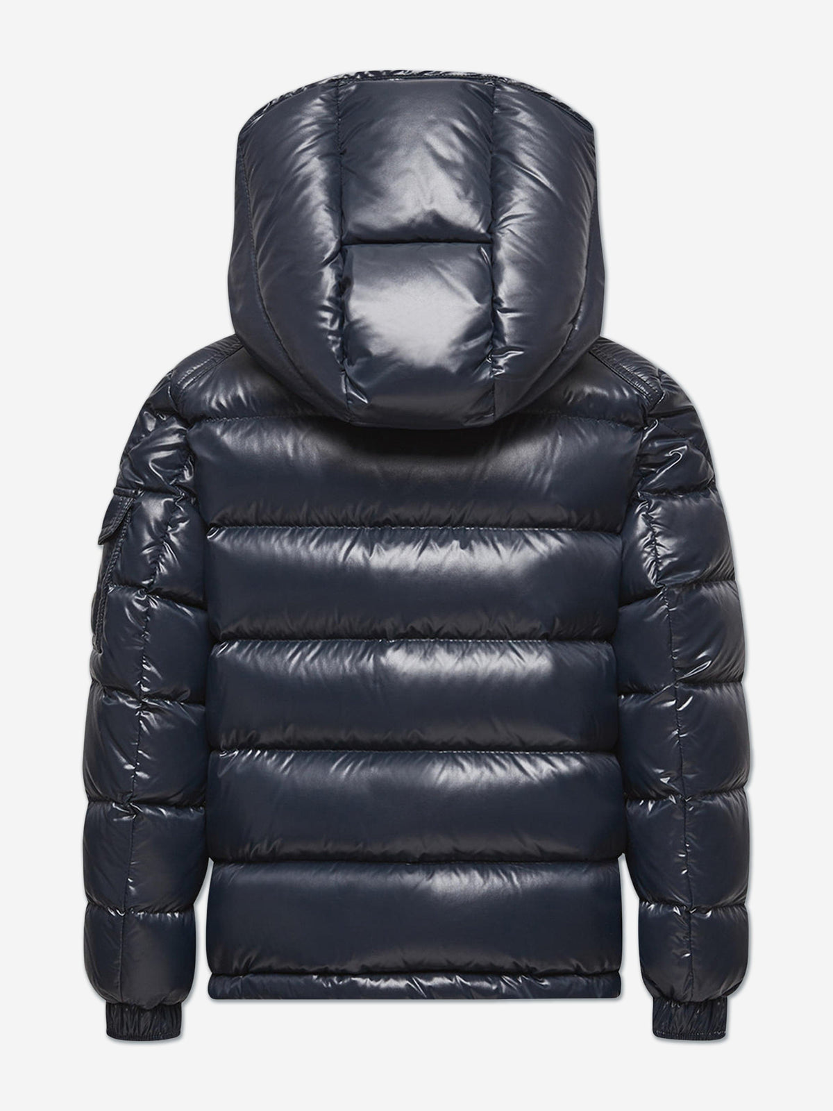 Moncler Enfant Kids Down Padded Maya Jacket in Navy | Childsplay 