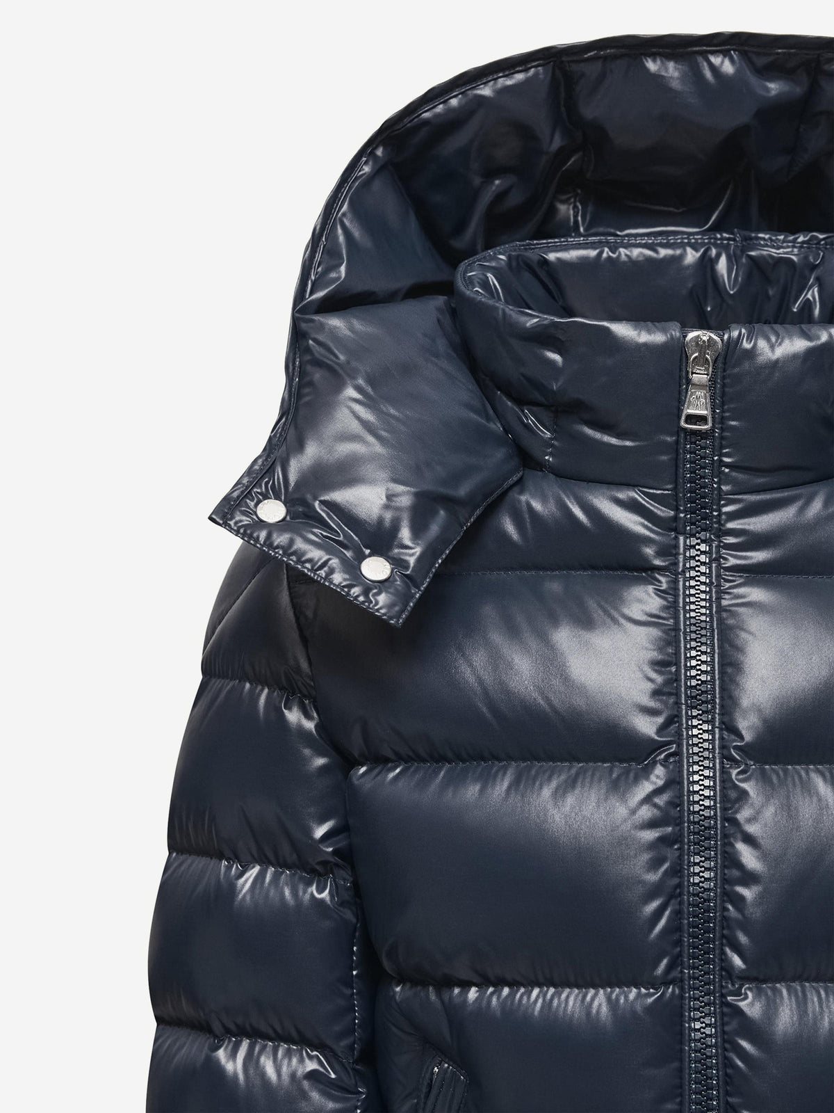 Moncler Enfant Kids Down Padded Maya Jacket in Navy