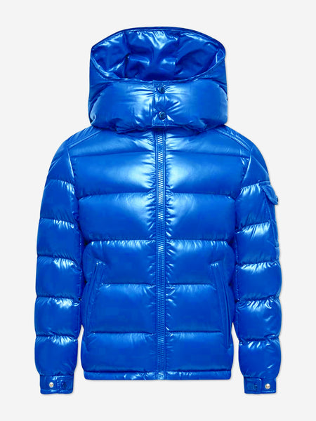 MONCLER フリースプルオーバー ネイビー キッズ Moncler Enfant Kids Grenoble Half Zip Sweatshirt in Black