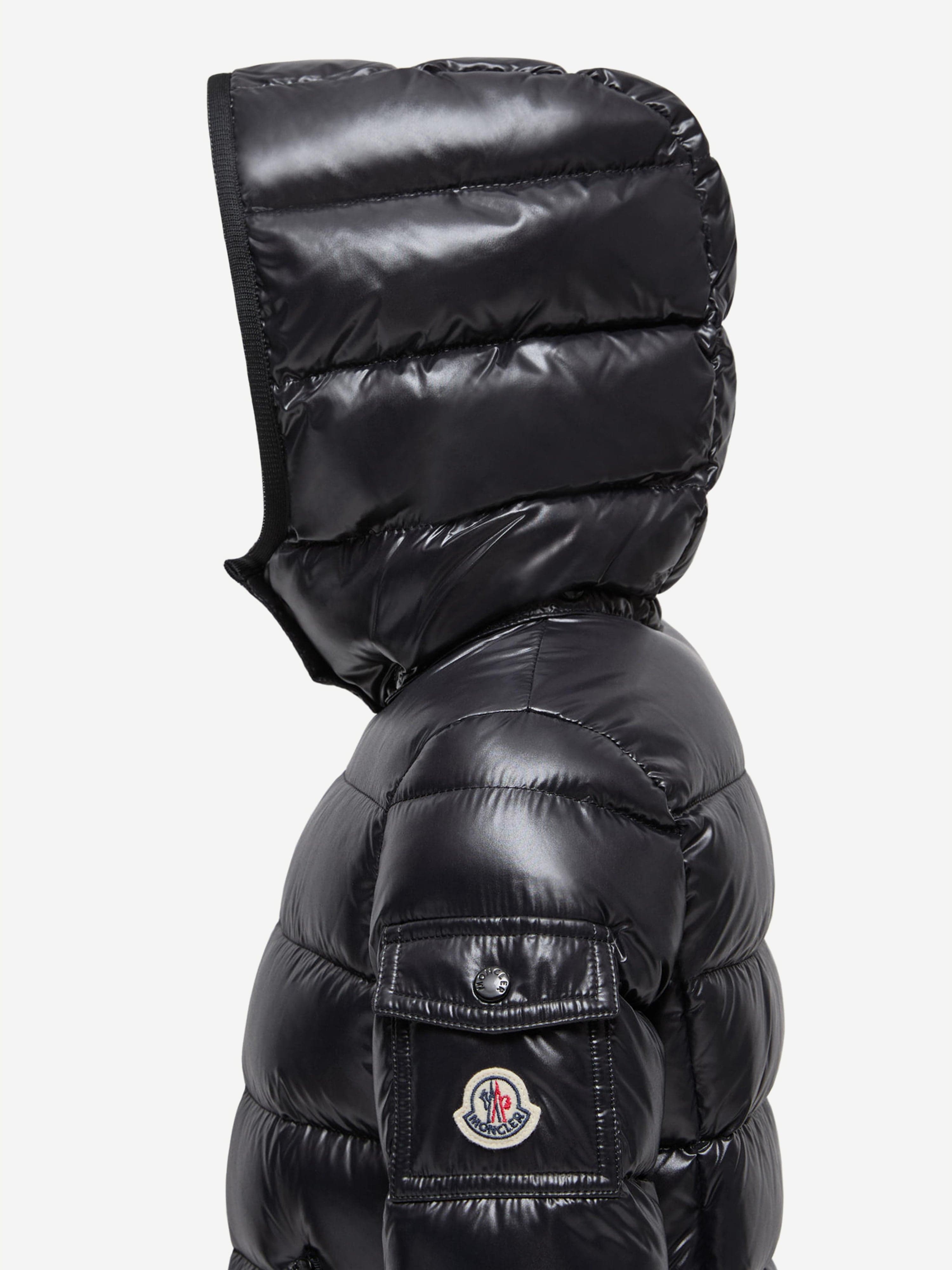 Moncler Enfant Girls Down Padded Bady Jacket in Black | Childsplay
