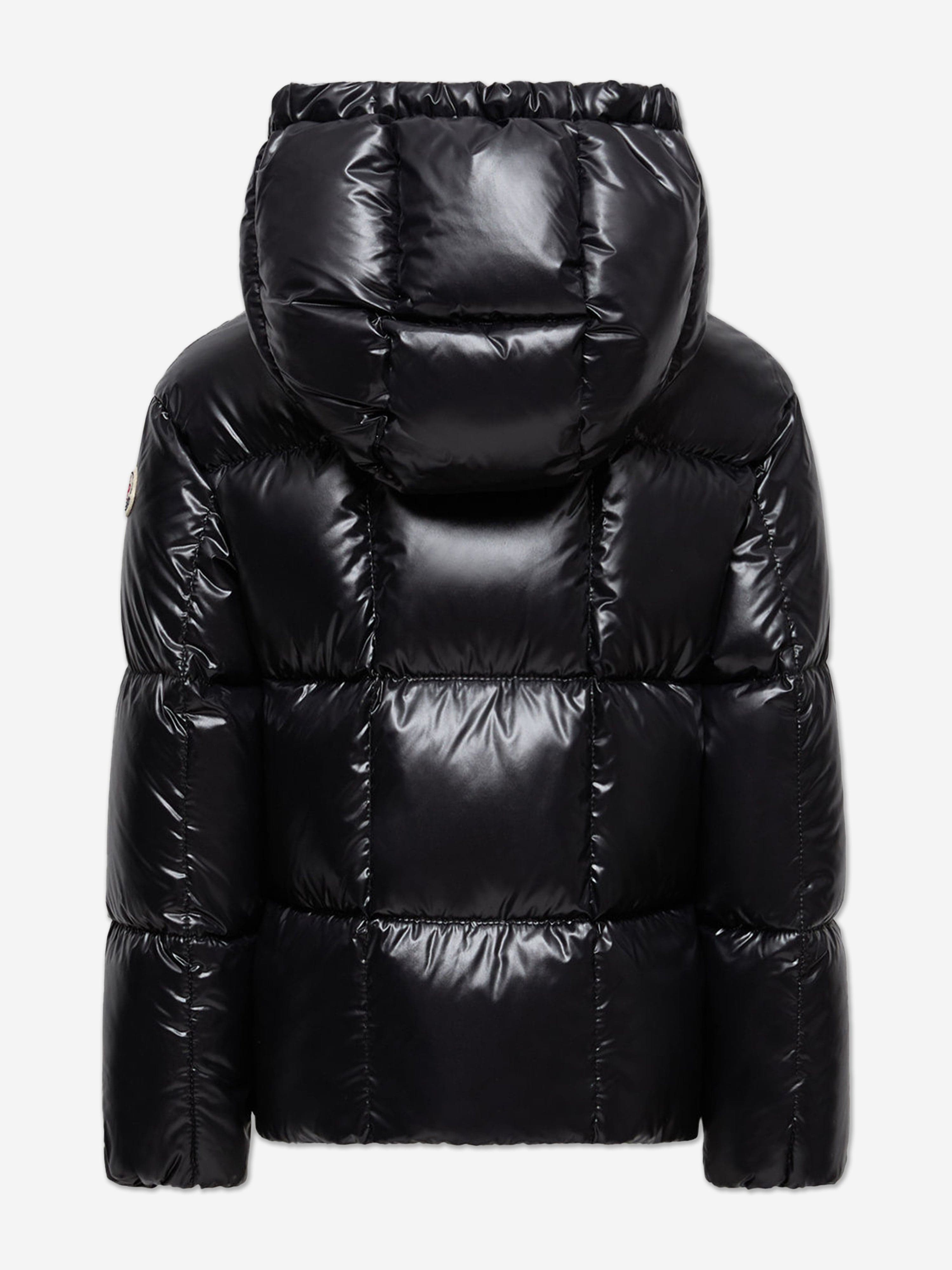 Moncler Enfant Girls Parana Down Padded Jacket in Black