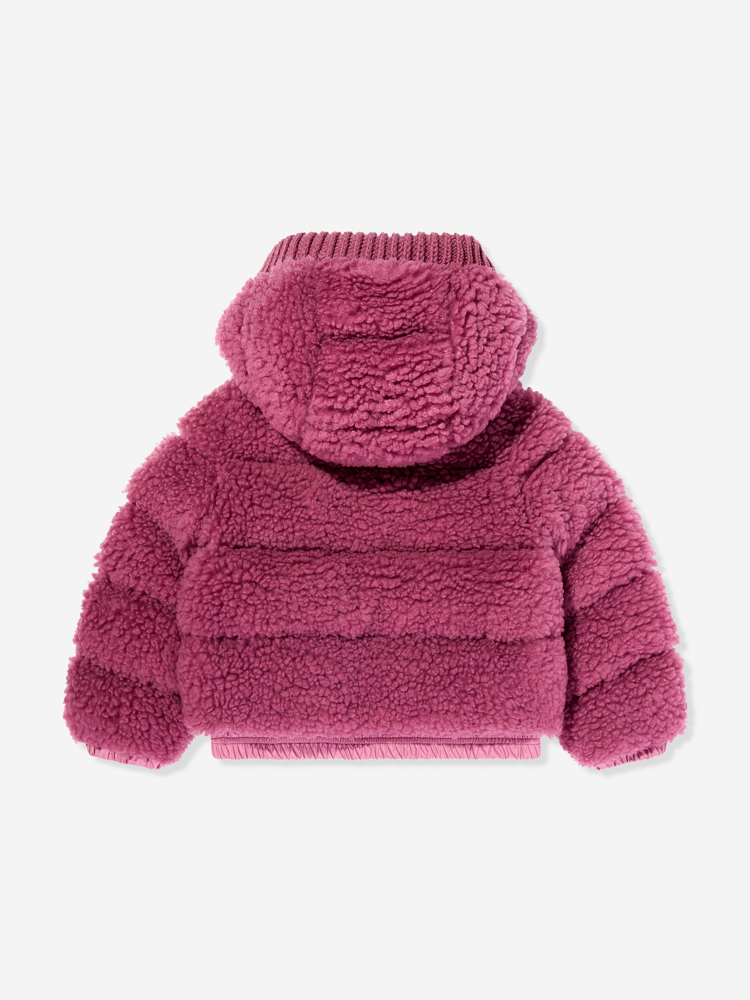 Moncler Enfant Girls Adalbertas Down Padded Jacket in Pink