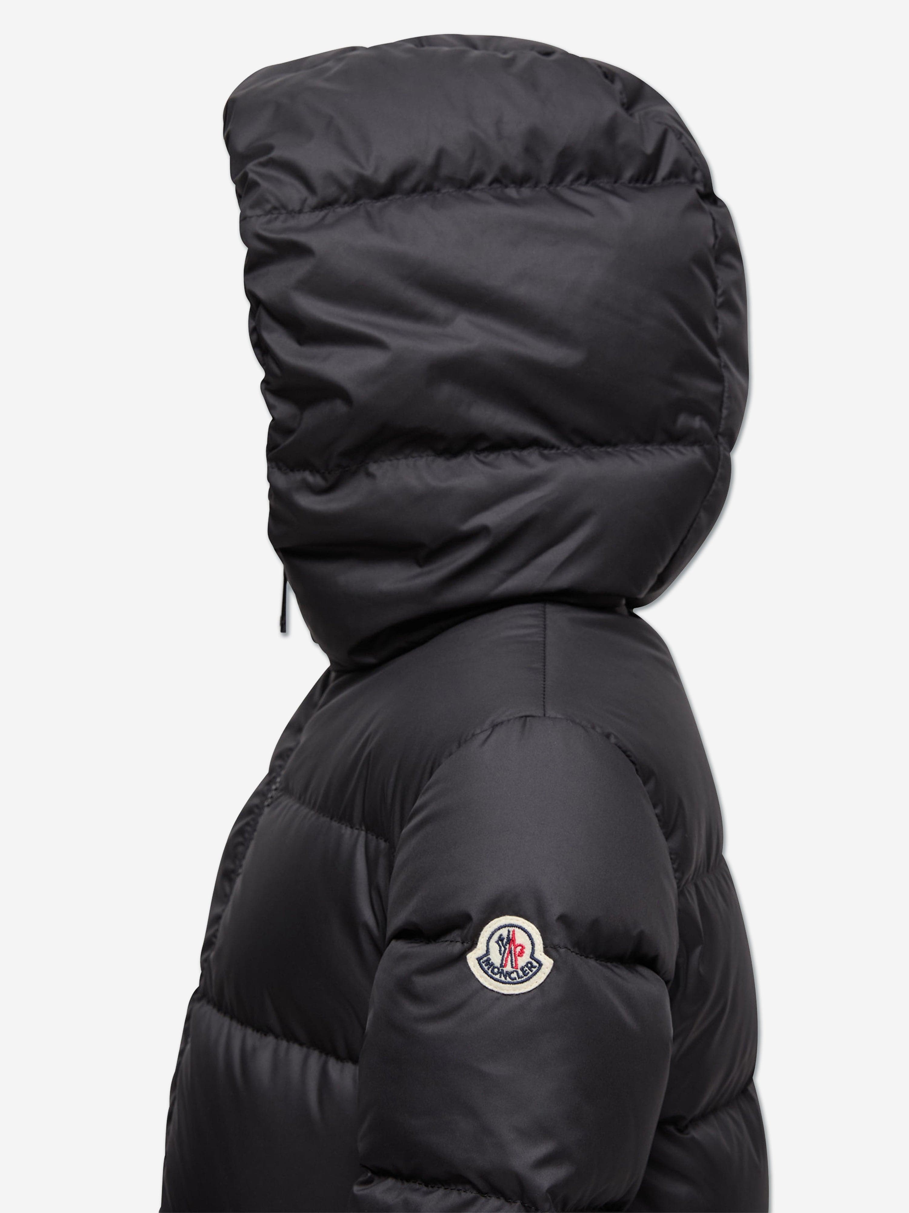 Moncler Enfant Girls Elizaveta Down Padded Jacket in Black