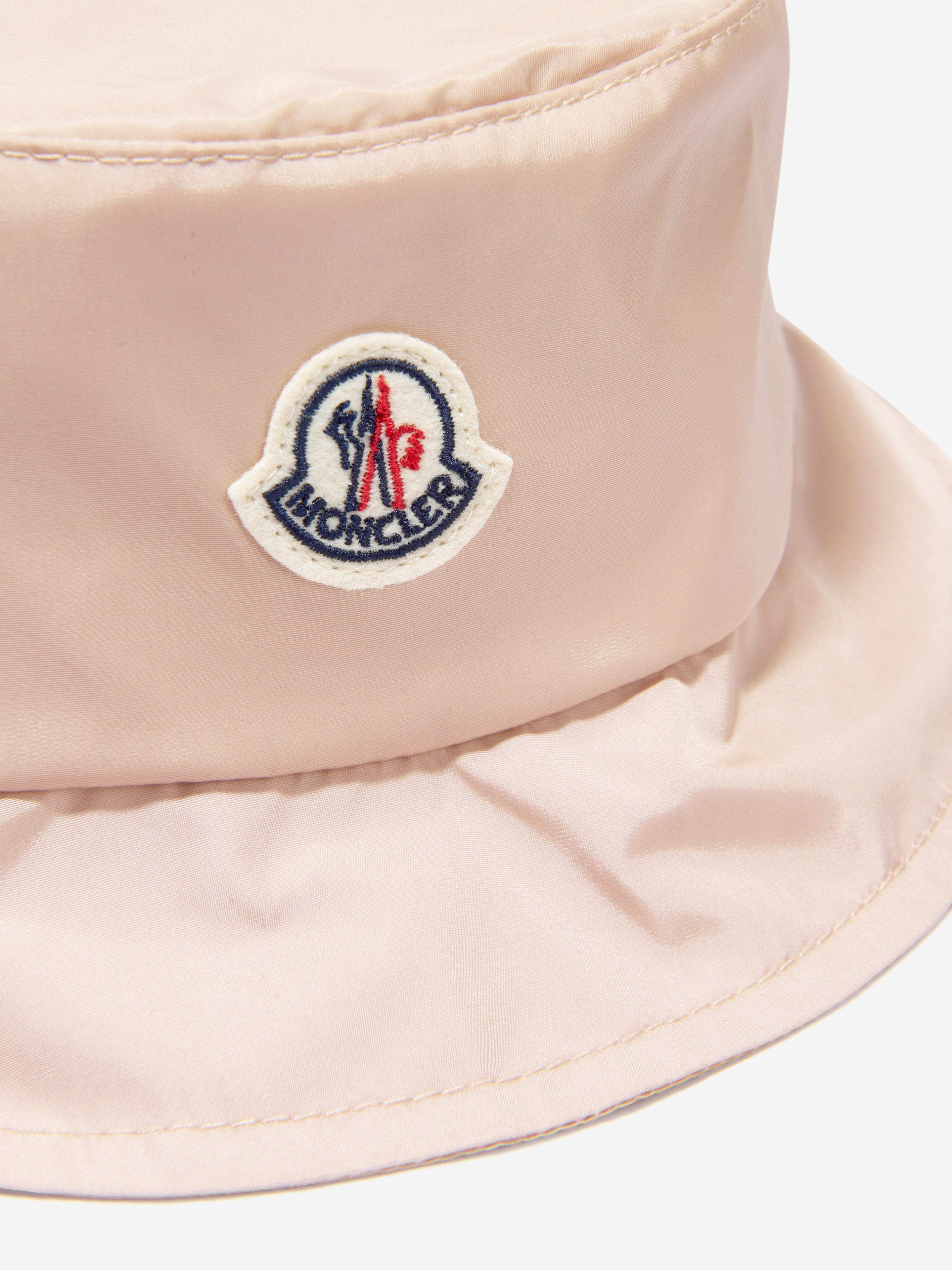 Moncler Enfant Girls Logo Bucket Hat | Childsplay Clothing