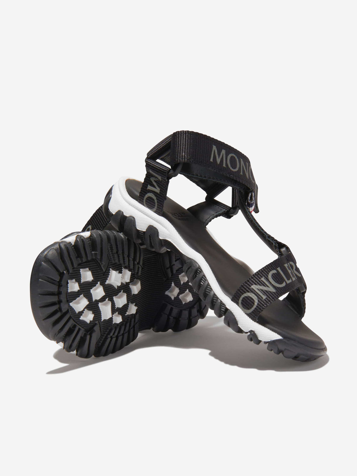 Moncler Enfant Unisex Logo Strap Sandals | Childsplay Clothing