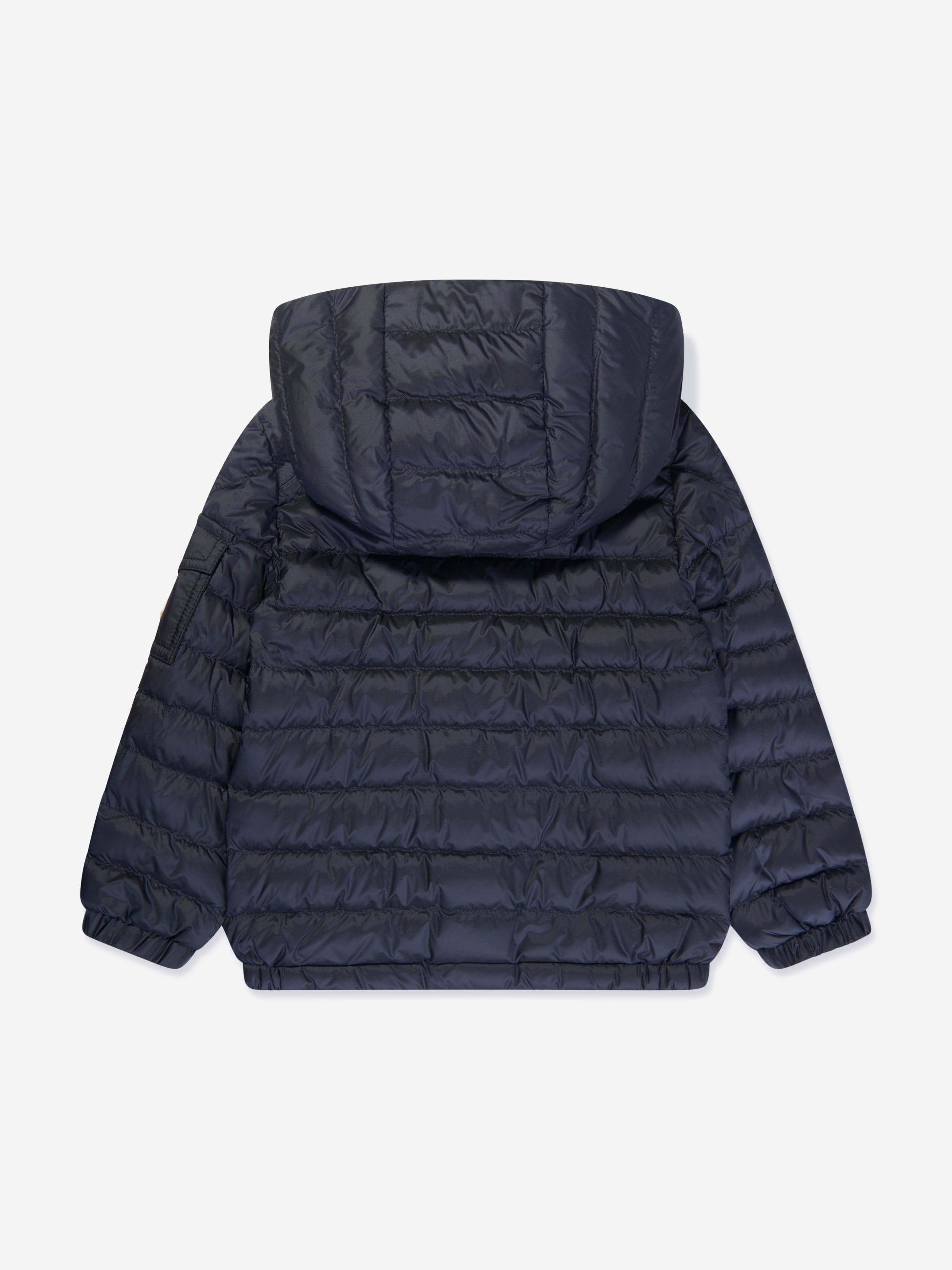 Moncler Enfant Boys Down Padded Lauros Jacket in Navy | Childsplay