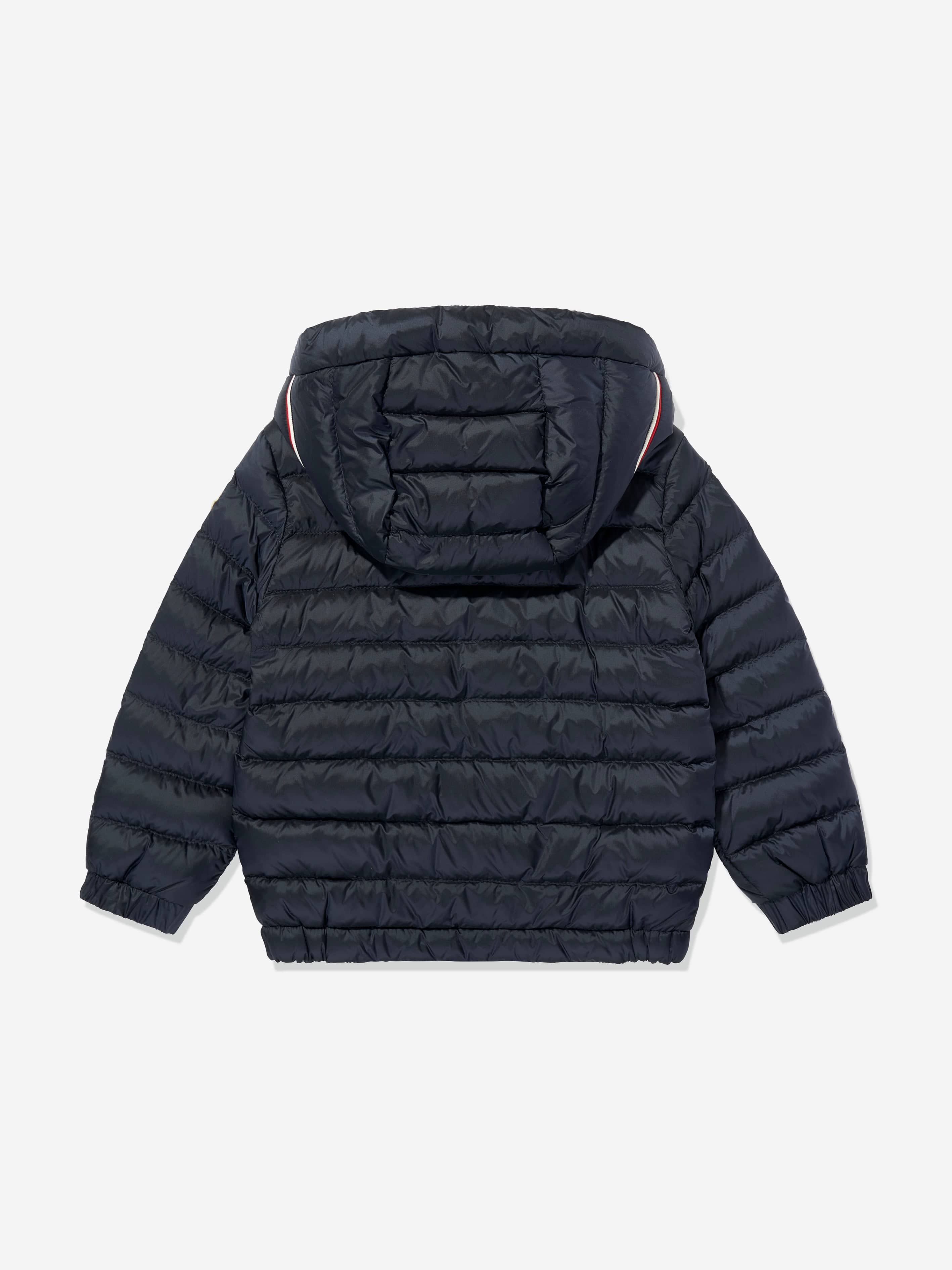 Moncler Enfant Boys Down Padded Dilar Jacket in Navy | Childsplay
