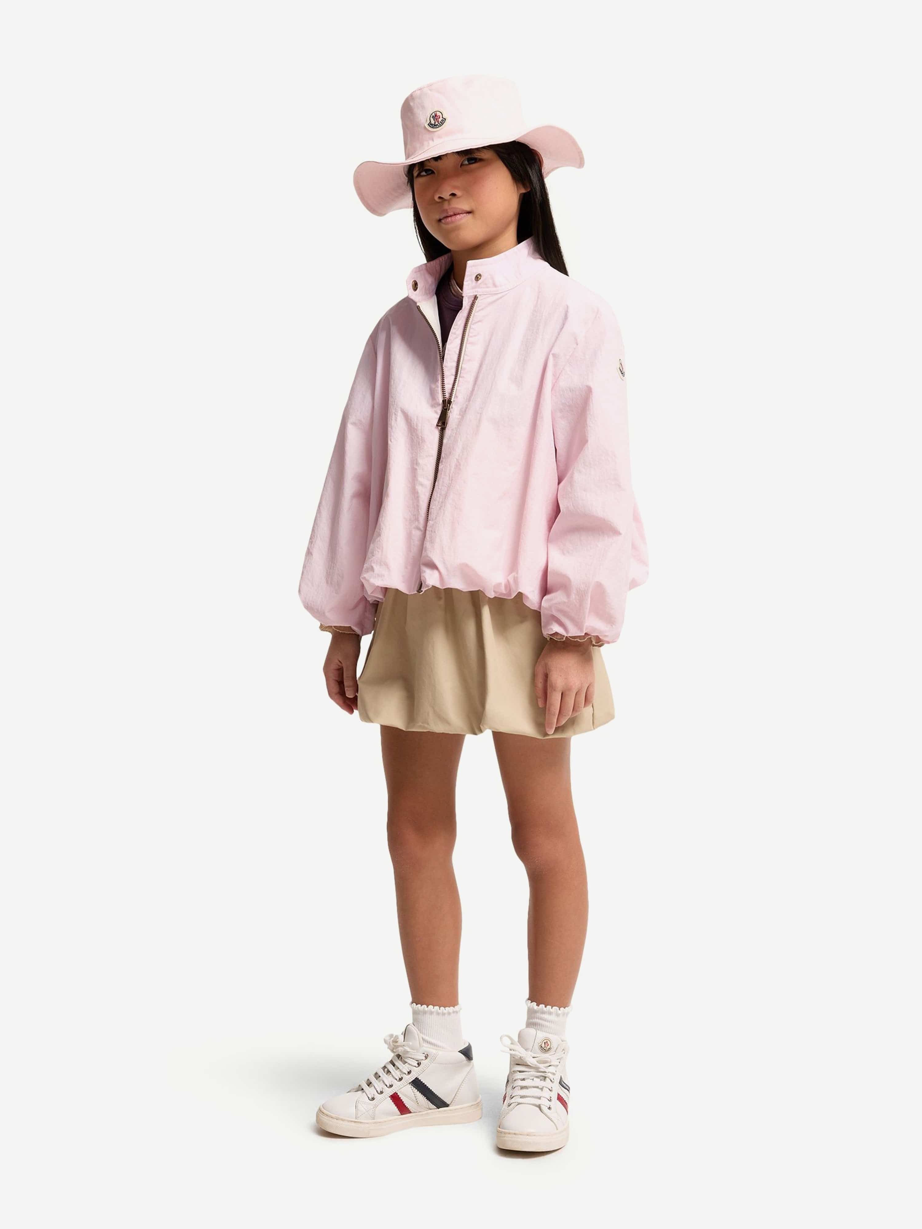 Moncler Enfant Girls Rasime Jacket in Pink | Childsplay Clothing
