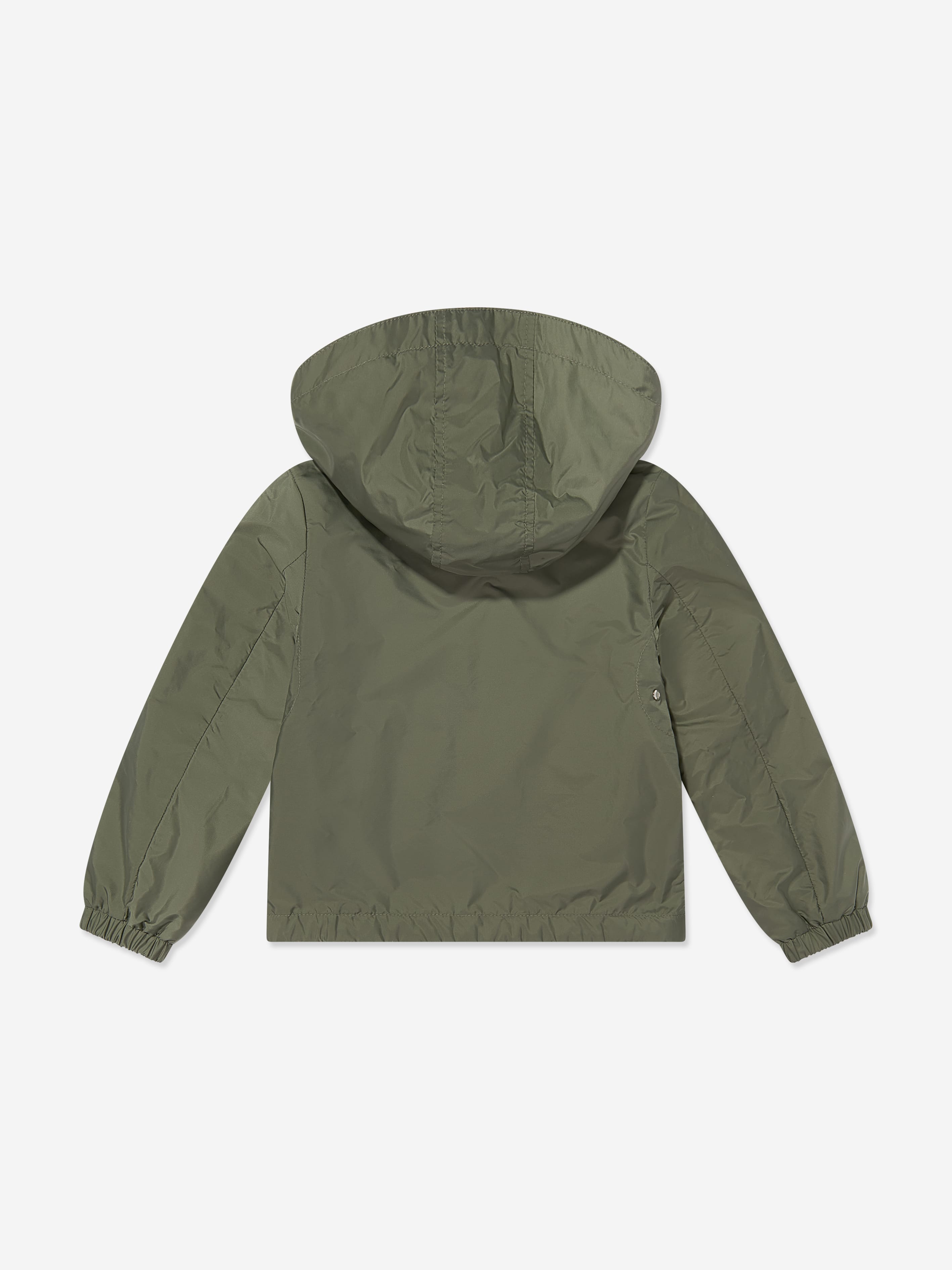 Moncler Enfant Boys New Urville Jacket in Green | Childsplay Clothing